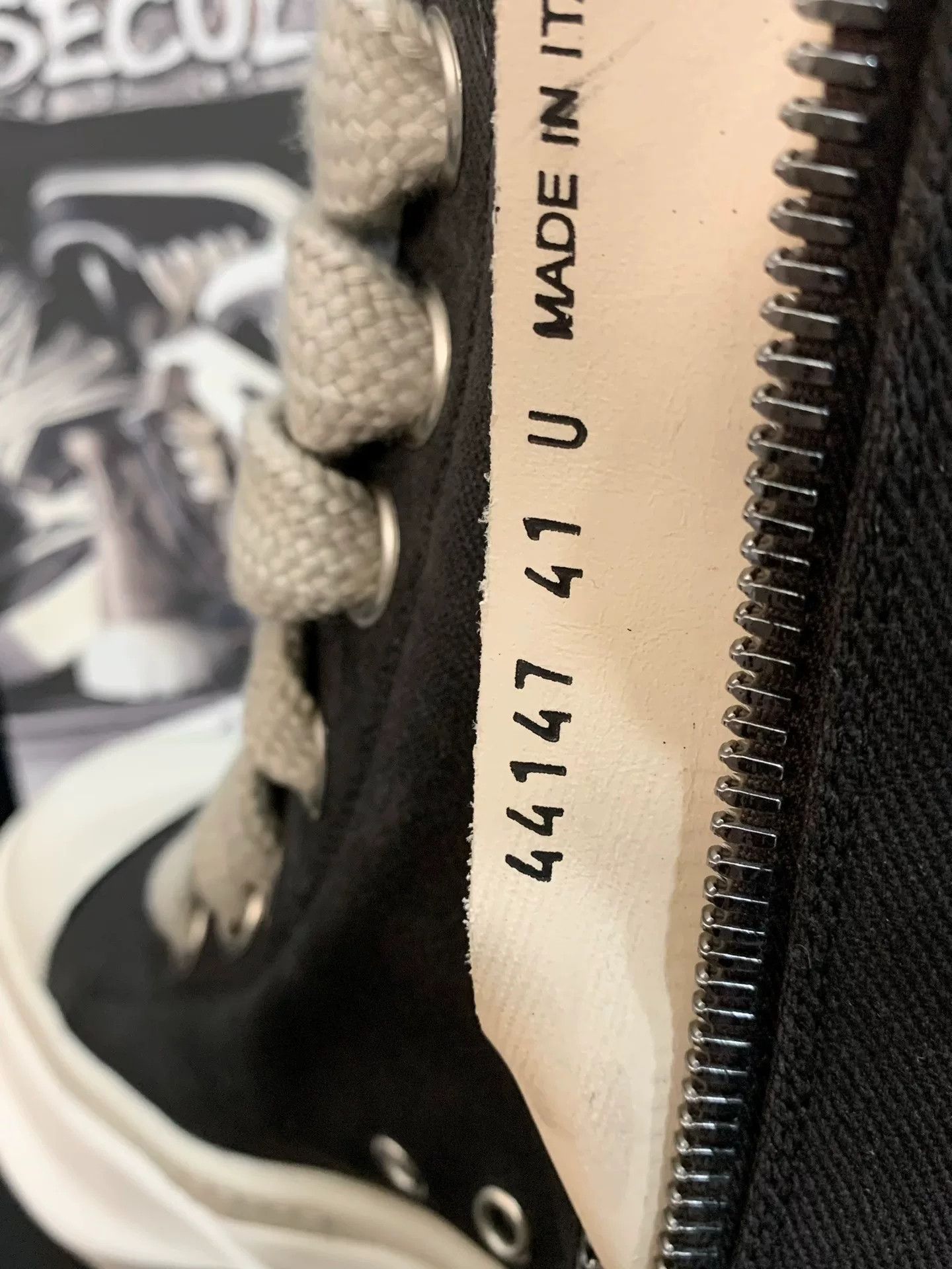 Rick Owens Rick Owens High-Top Canvas Sneakers Size US 8 / EU 41 - 6 Thumbnail