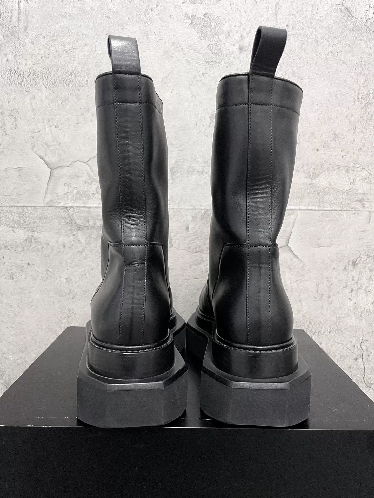 Rick Owens Rick Owens Show Coffin Sole High-Top Boots Size US 10 / EU 43 - 7 Thumbnail