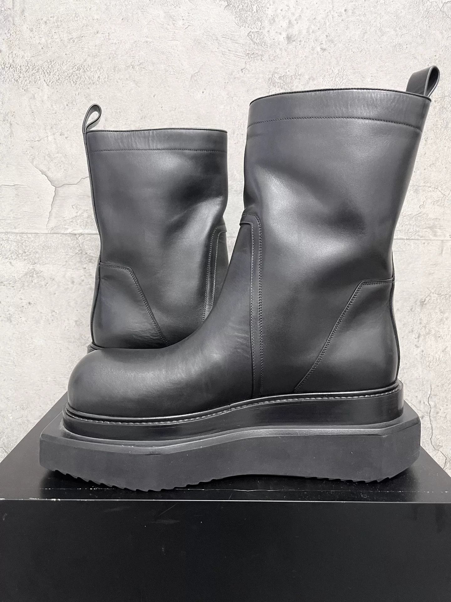 Rick Owens Rick Owens Show Coffin Sole High-Top Boots Size US 10 / EU 43 - 6 Thumbnail