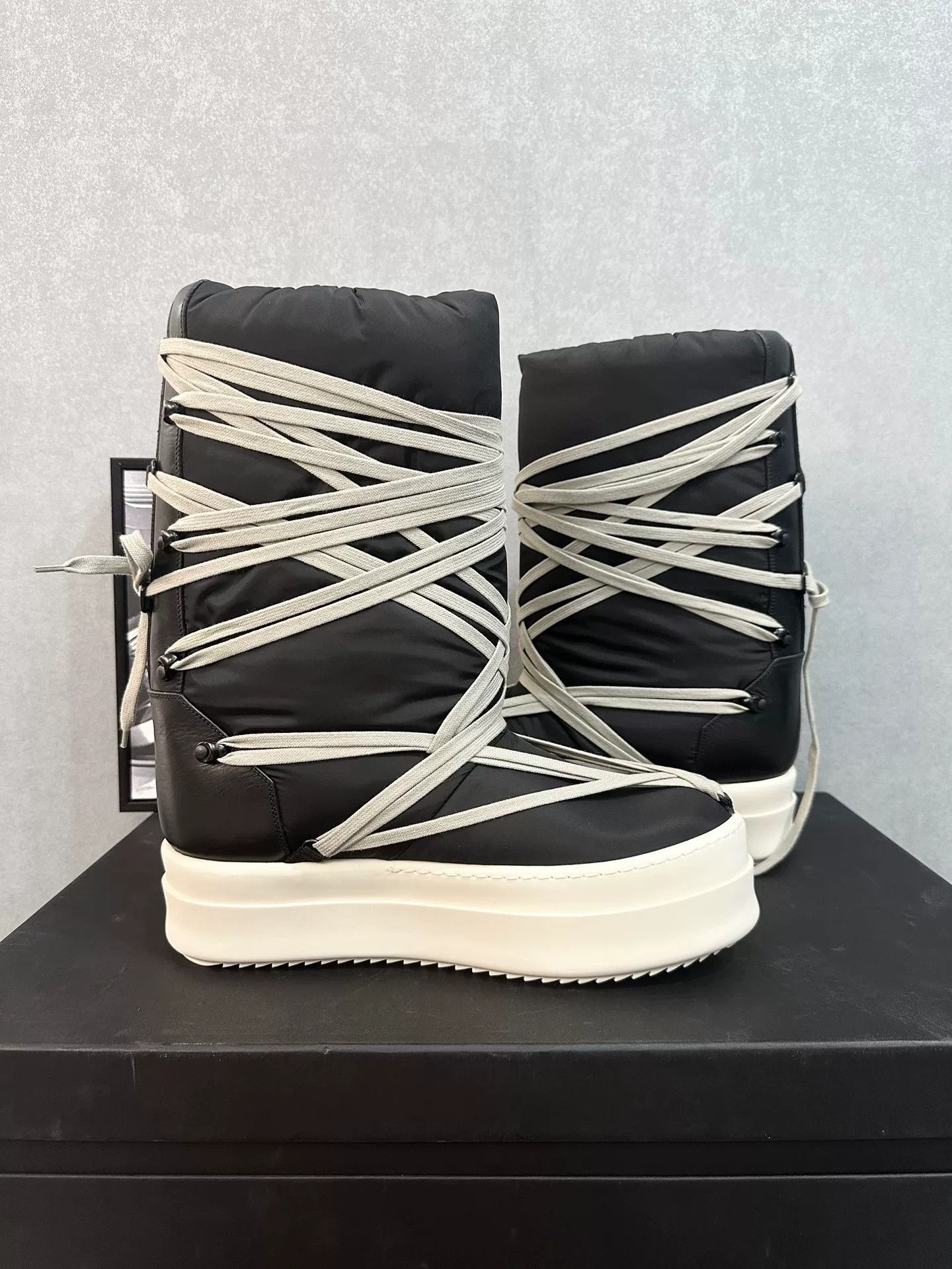 Rick Owens Rick Owens Moncler Collaboration Snow Boots Size US 7 / EU 40 - 3 Thumbnail