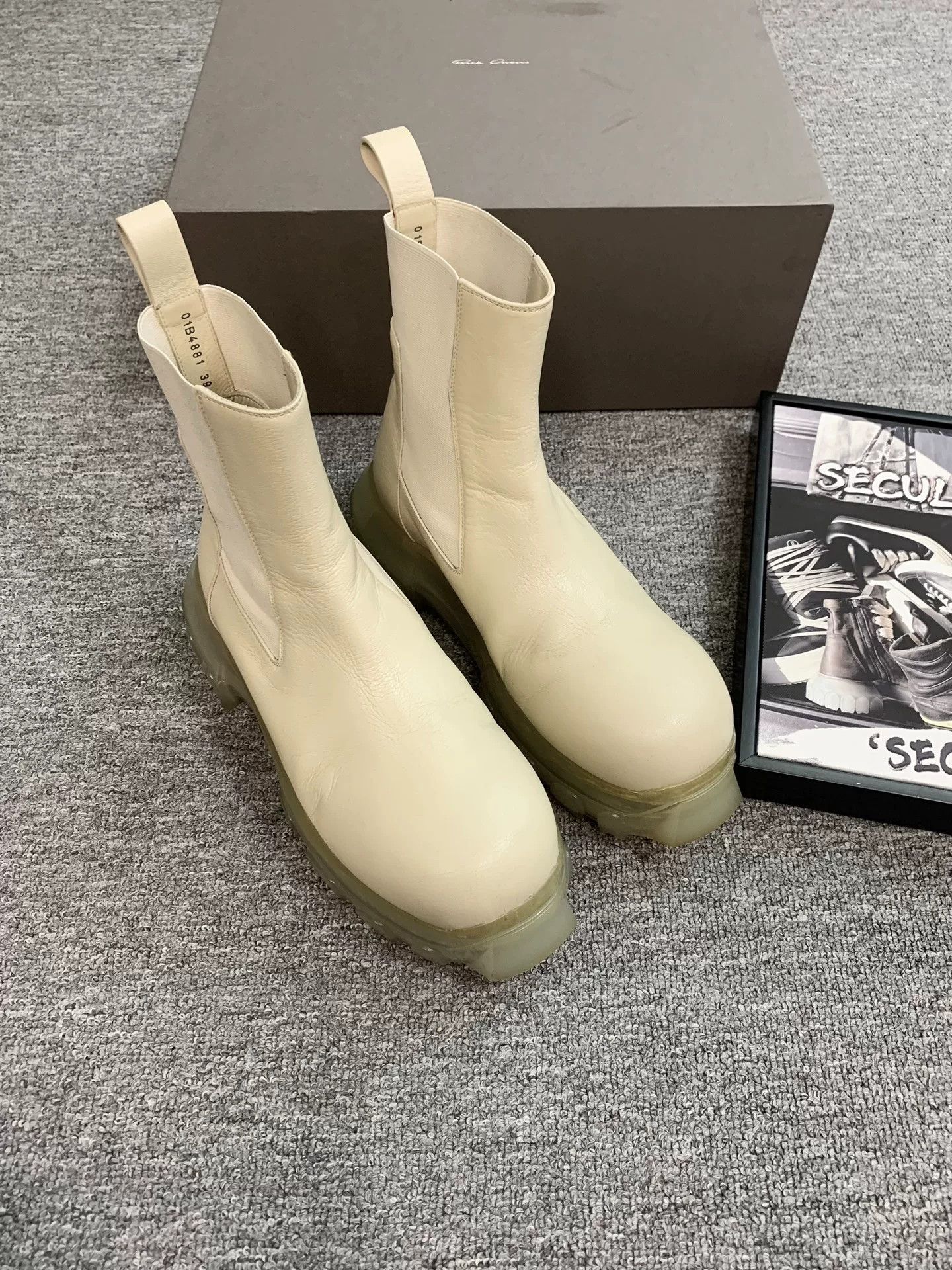 Rick Owens Rick Owens Tractor Chelsea Boots Size US 6 / EU 39 - 3 Thumbnail