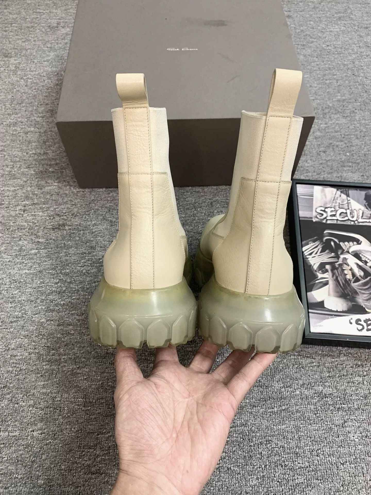 Rick Owens Rick Owens Tractor Chelsea Boots Size US 6 / EU 39 - 7 Thumbnail