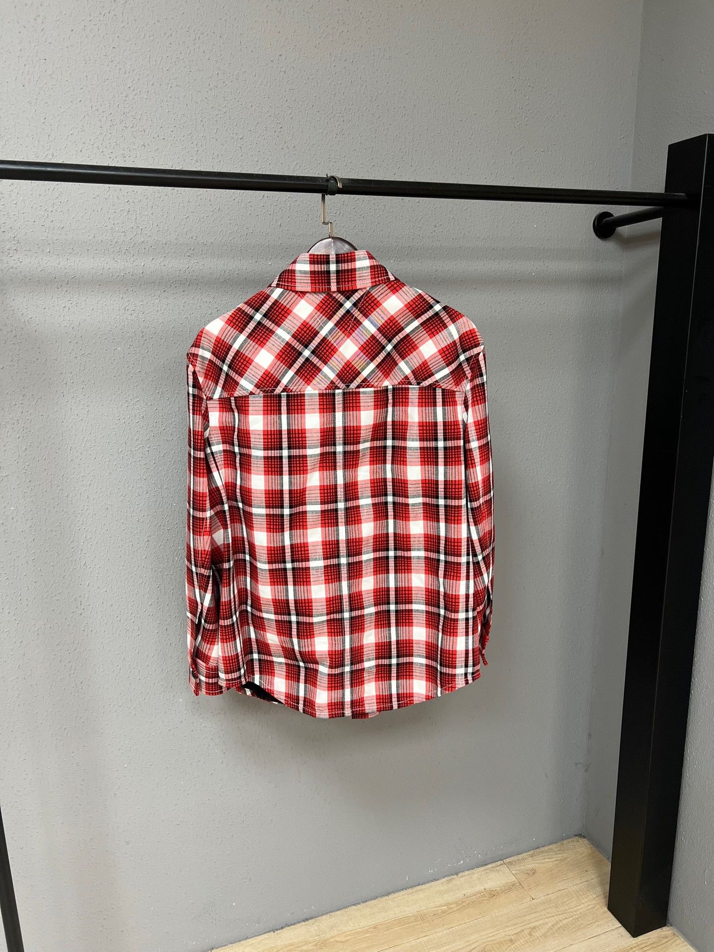 Bottega Veneta Bottega Veneta Runway Red Plaid Shirt Size US L / EU 52-54 / 3 - 2 Thumbnail