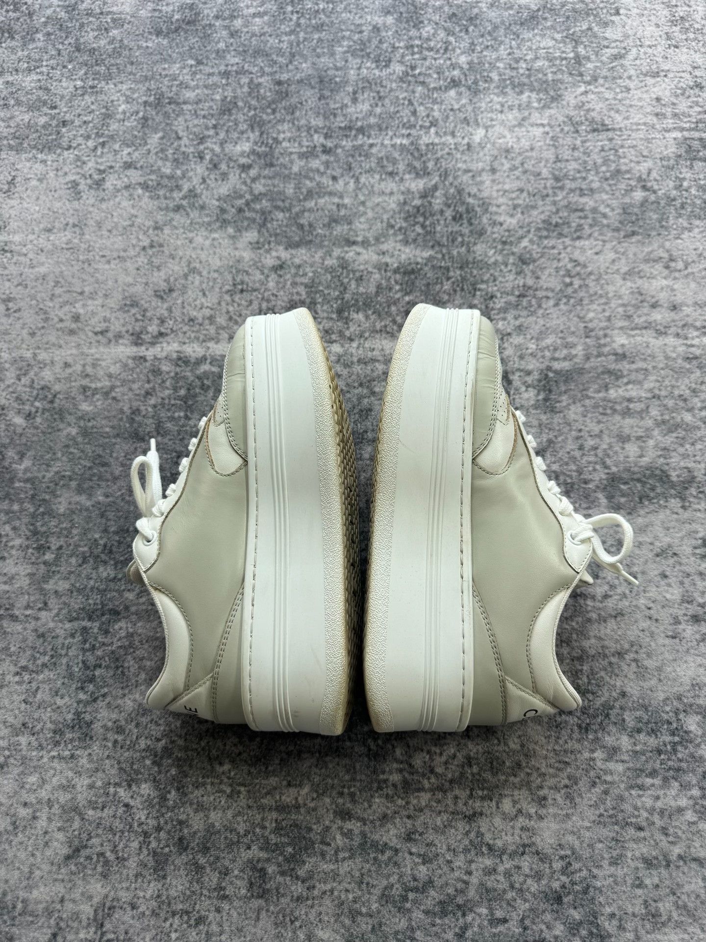 Celine Celine Elephant Gray Platform Shoes Size US 5 / IT 35 - 5 Thumbnail