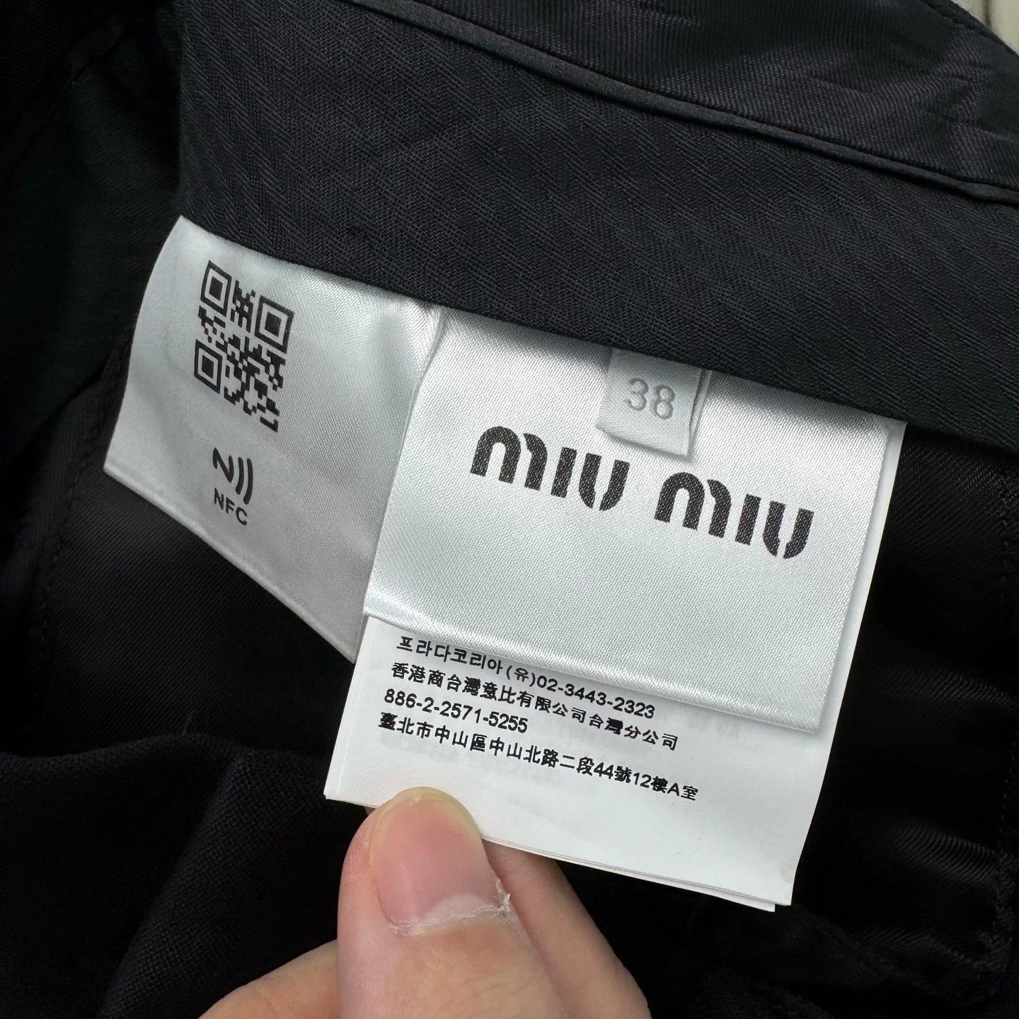 Miu Miu Miu Miu New Embroidered Wool Casual Pants Size 38" / US 16 / IT 52 - 7 Thumbnail