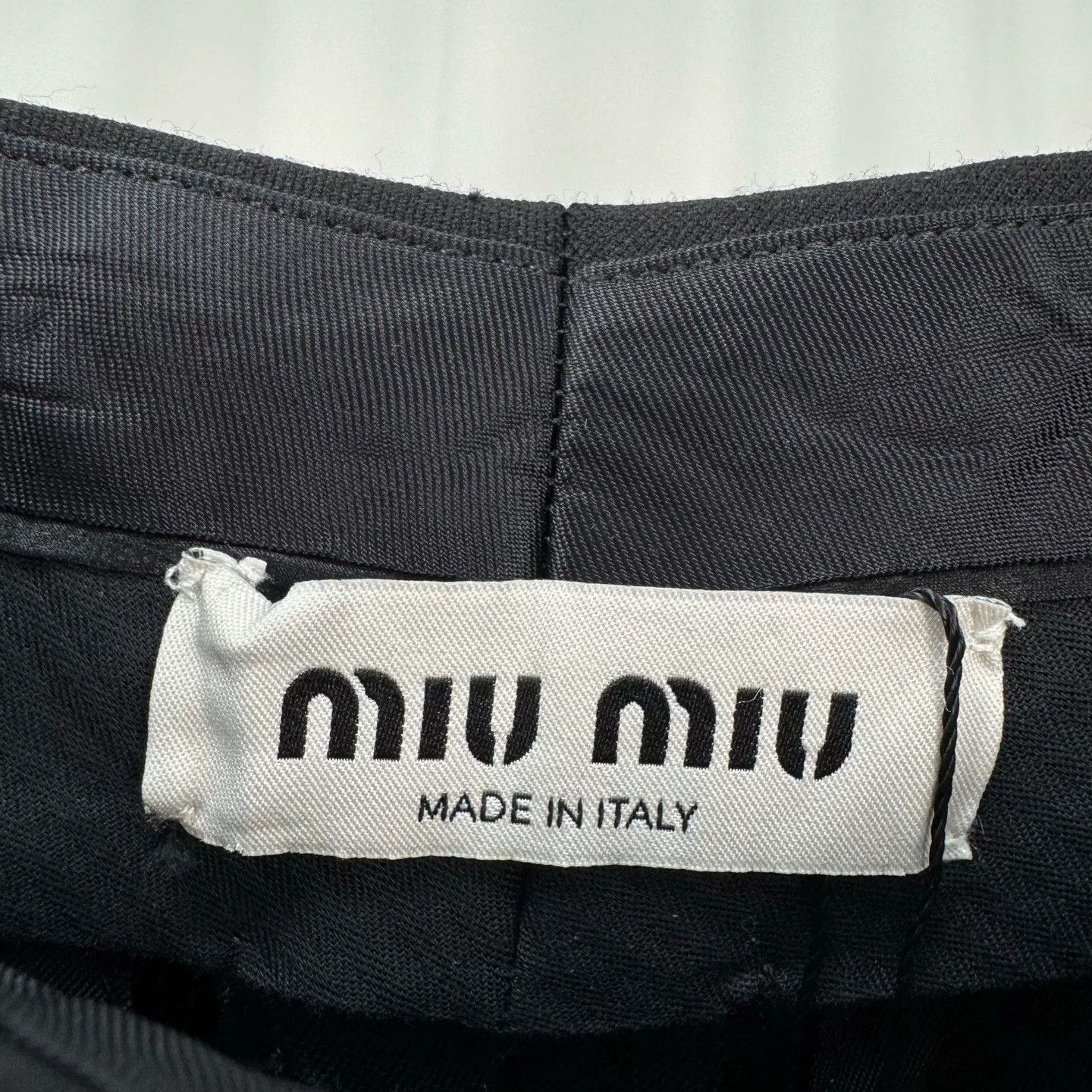 Miu Miu Miu Miu New Embroidered Wool Casual Pants Size 38" / US 16 / IT 52 - 6 Thumbnail