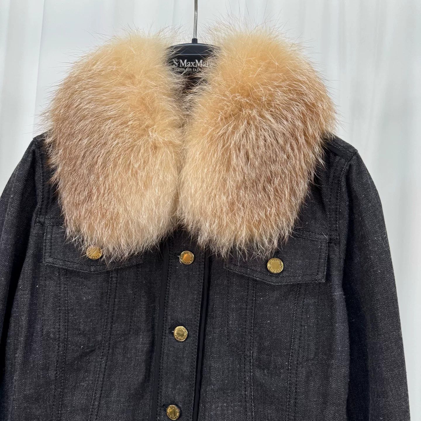Louis Vuitton Louis Vuitton Detachable Fox Fur Collar Denim Jacket Size S / US 4 / IT 40 - 3 Thumbnail
