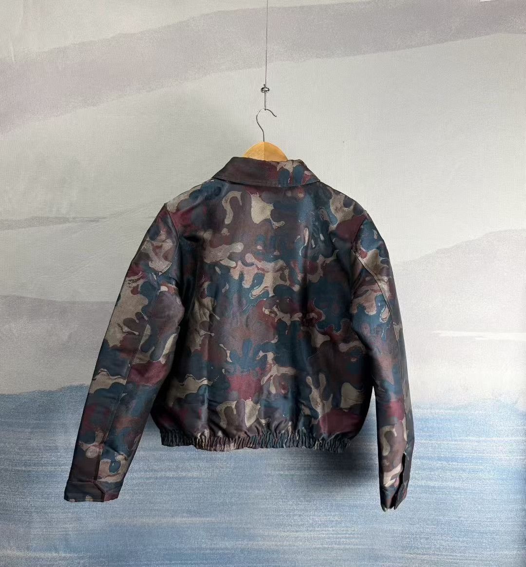 Dior Dior Camouflage Lapel Zip Cotton Jacket Size US M / EU 48-50 / 2 - 2 Thumbnail