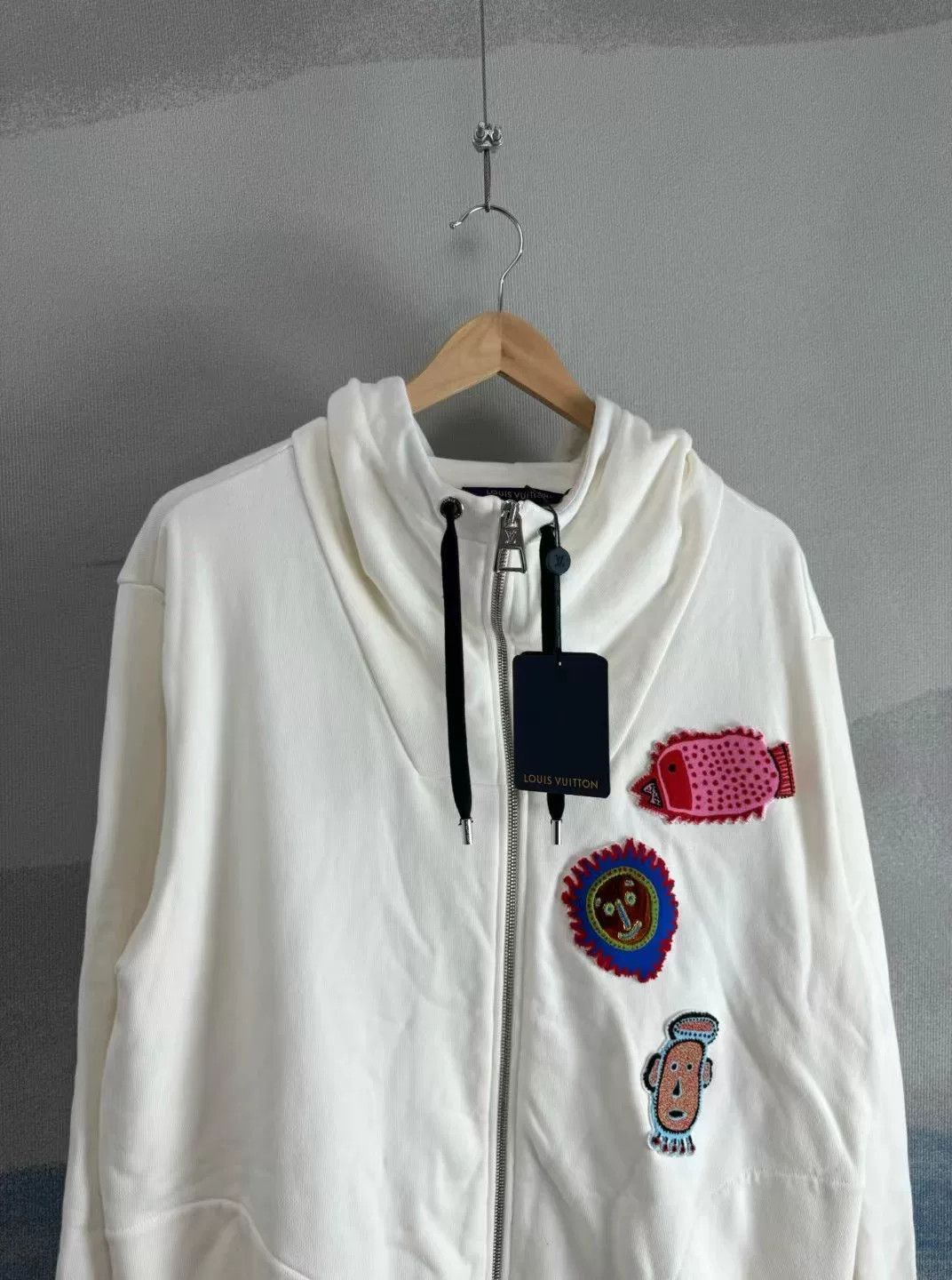Louis Vuitton Louis Vuitton Yayoi Kusama Embroidered Hooded Jacket Size US M / EU 48-50 / 2 - 2 Thumbnail