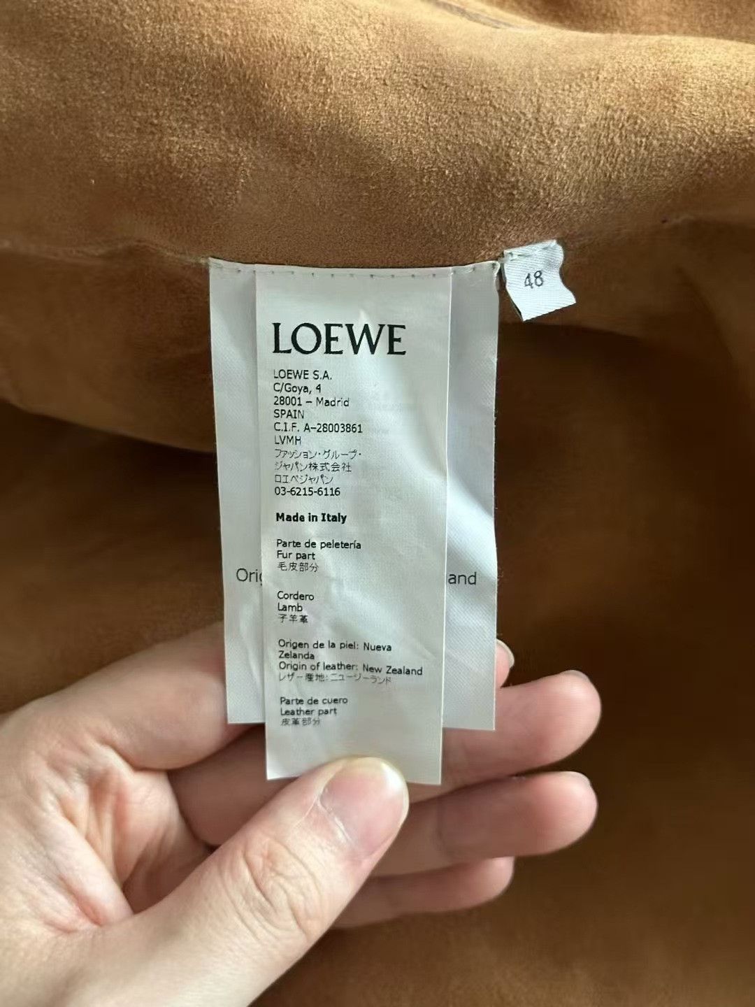 Loewe Loewe Fur Leather Jacket Size US M / EU 48-50 / 2 - 4 Thumbnail