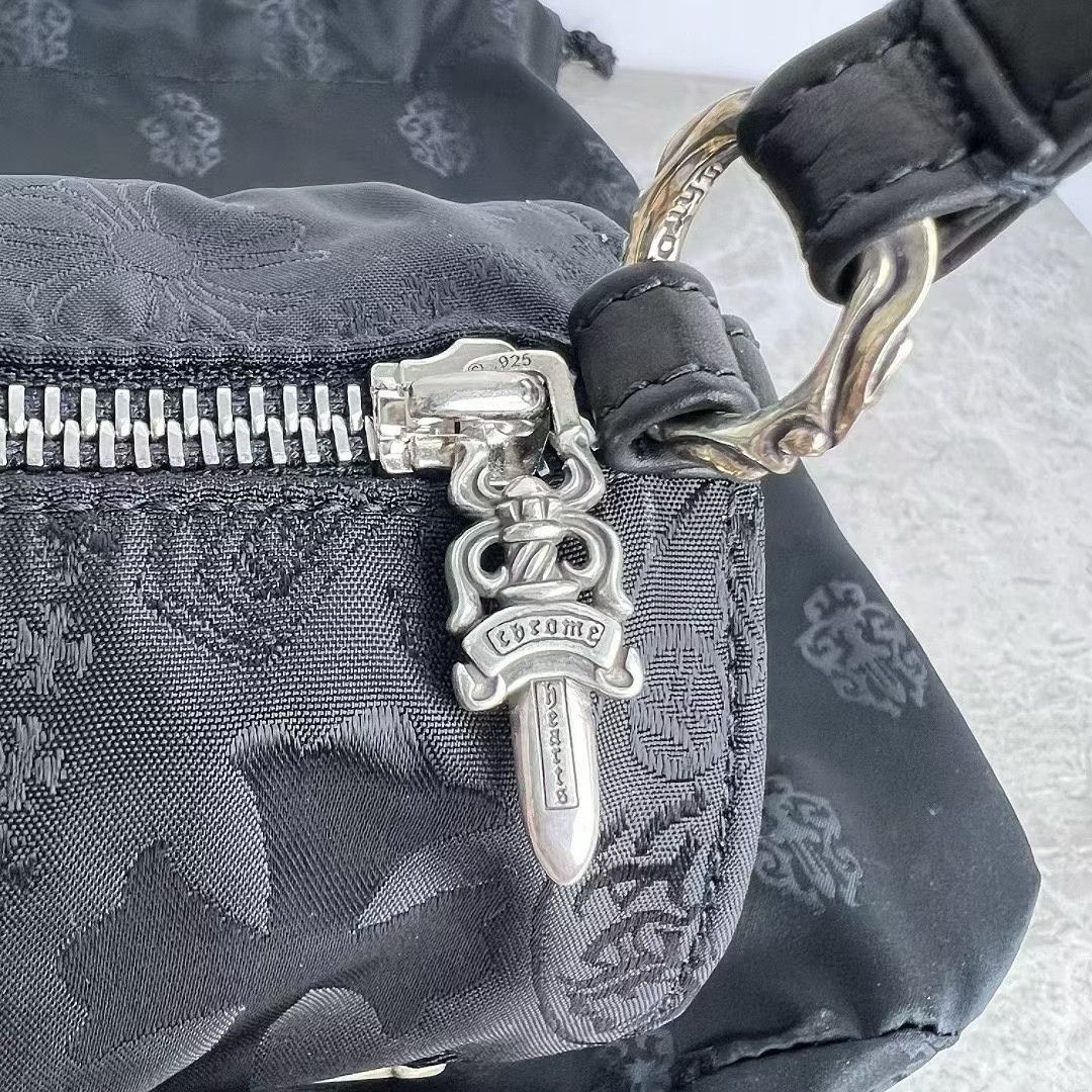 Chrome Hearts Chrome Hearts New Black Embossed Pen Case Size ONE SIZE - 3 Thumbnail