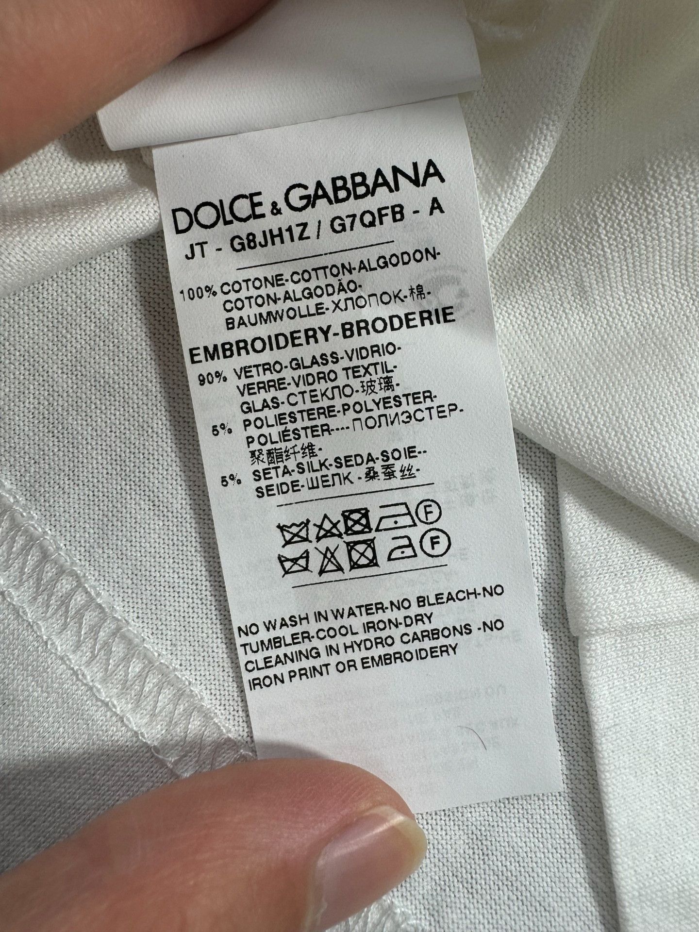 Dolce & Gabbana Dolce & Gabbana Angel Short Sleeve Size US M / EU 48-50 / 2 - 6 Thumbnail