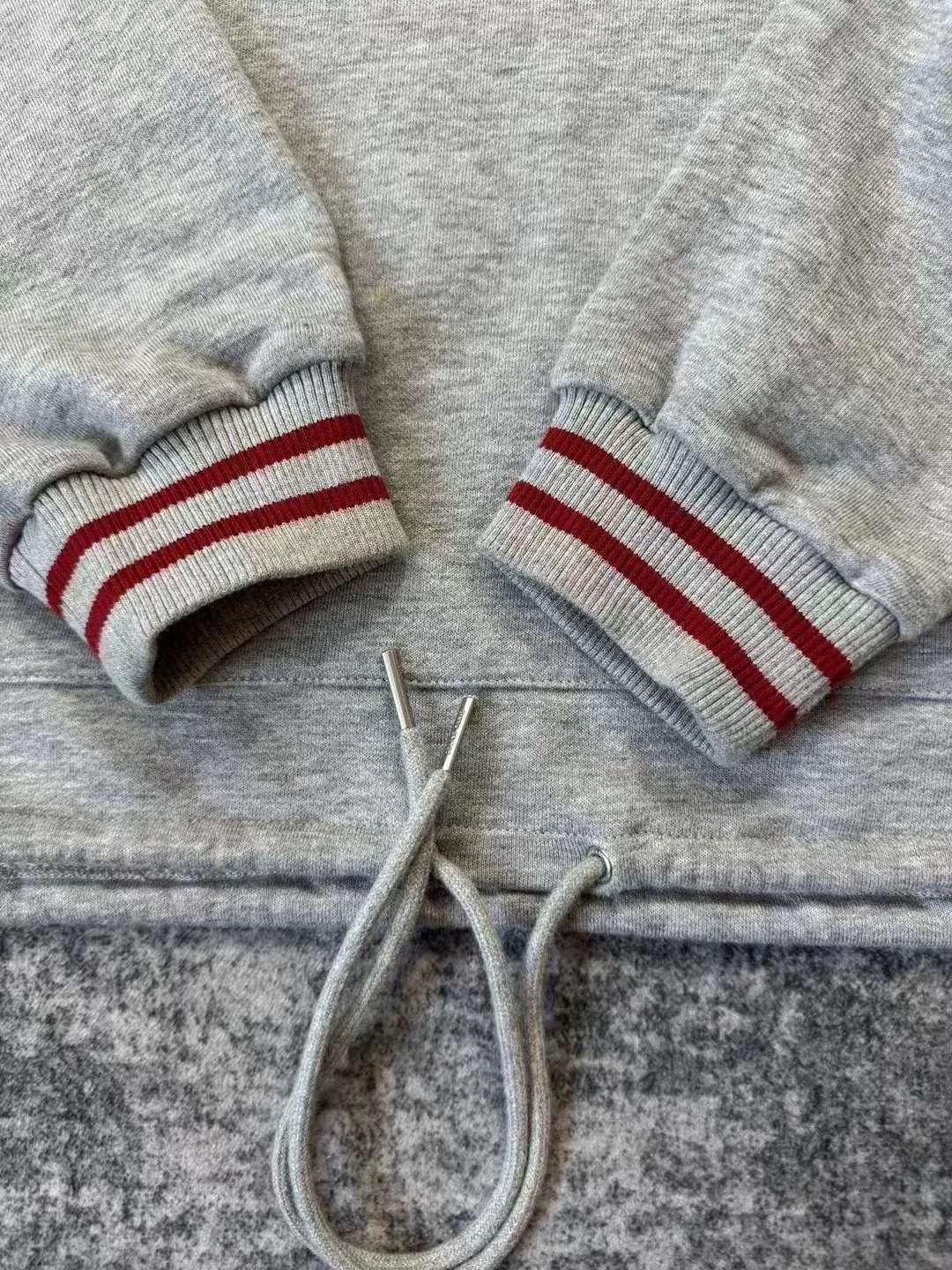 Celine Celine Gray Large C Logo Hoodie Size S / US 4 / IT 40 - 3 Thumbnail