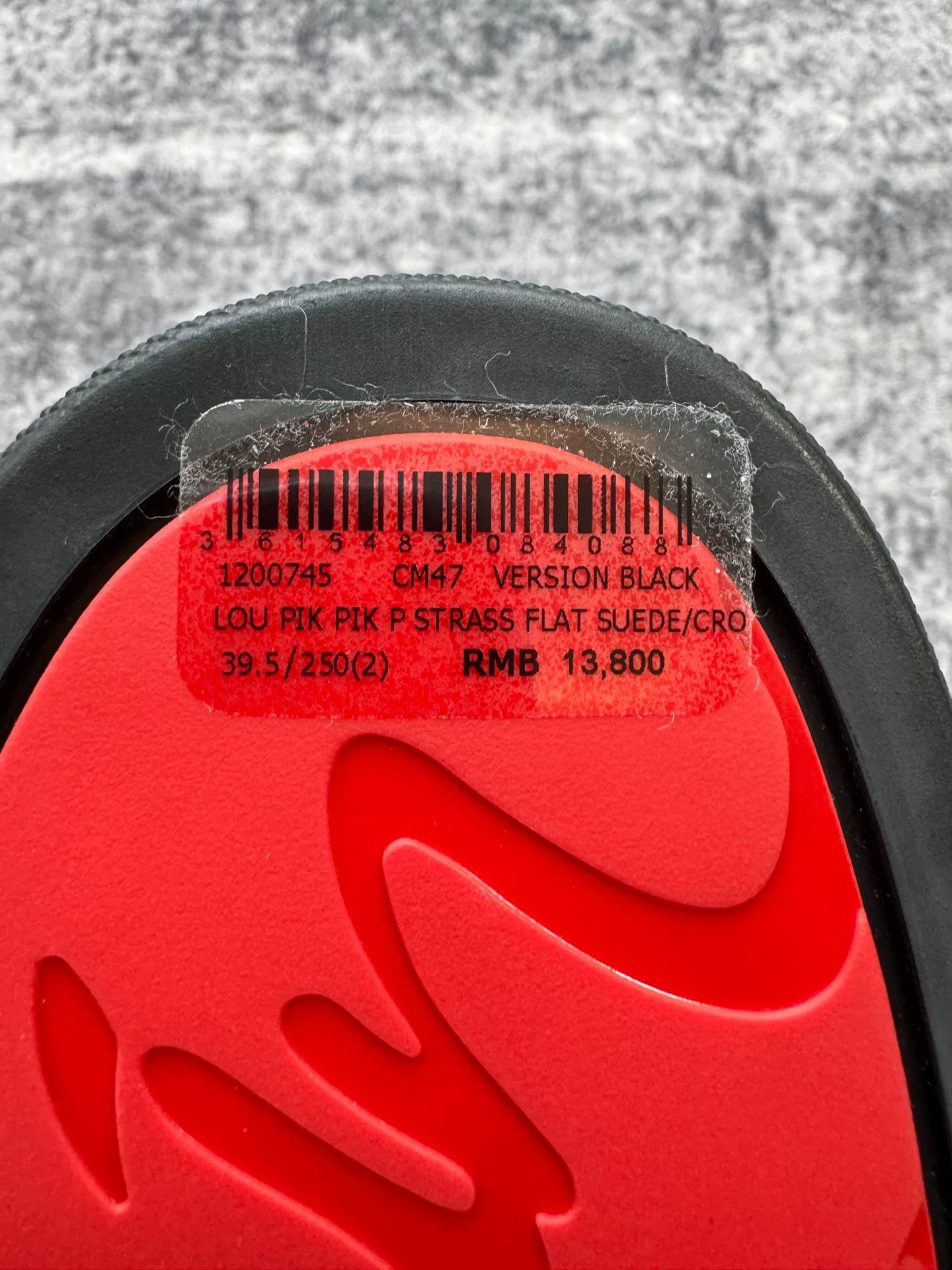 Christian Louboutin Christian Louboutin Glitter Stud High-Top Sneakers Size US 8.5 / IT 38.5 - 5 Thumbnail