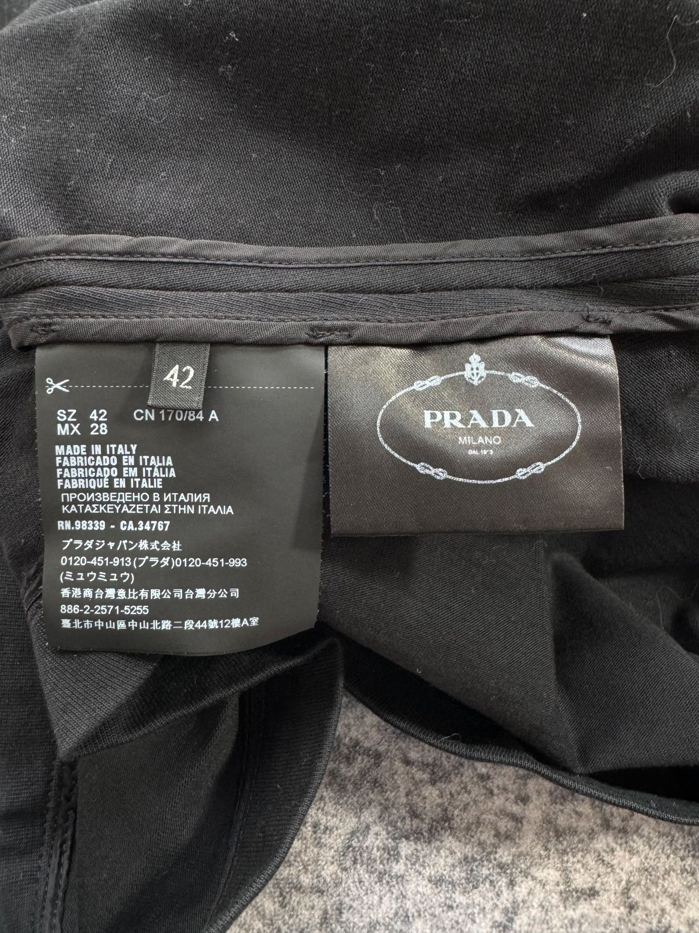 Prada Prada Black Bow Vest Dress Size M / US 6-8 / IT 42-44 - 6 Thumbnail