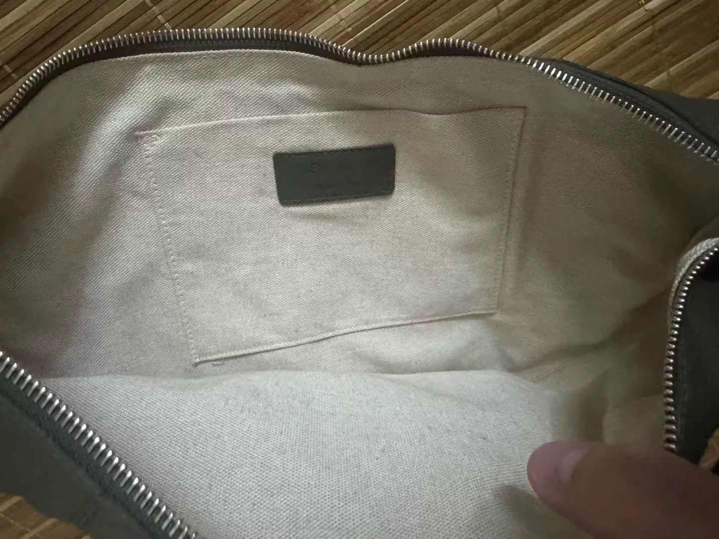 Lemaire Lemaire Medium Dark Green Croissant Bag Size ONE SIZE - 3 Thumbnail