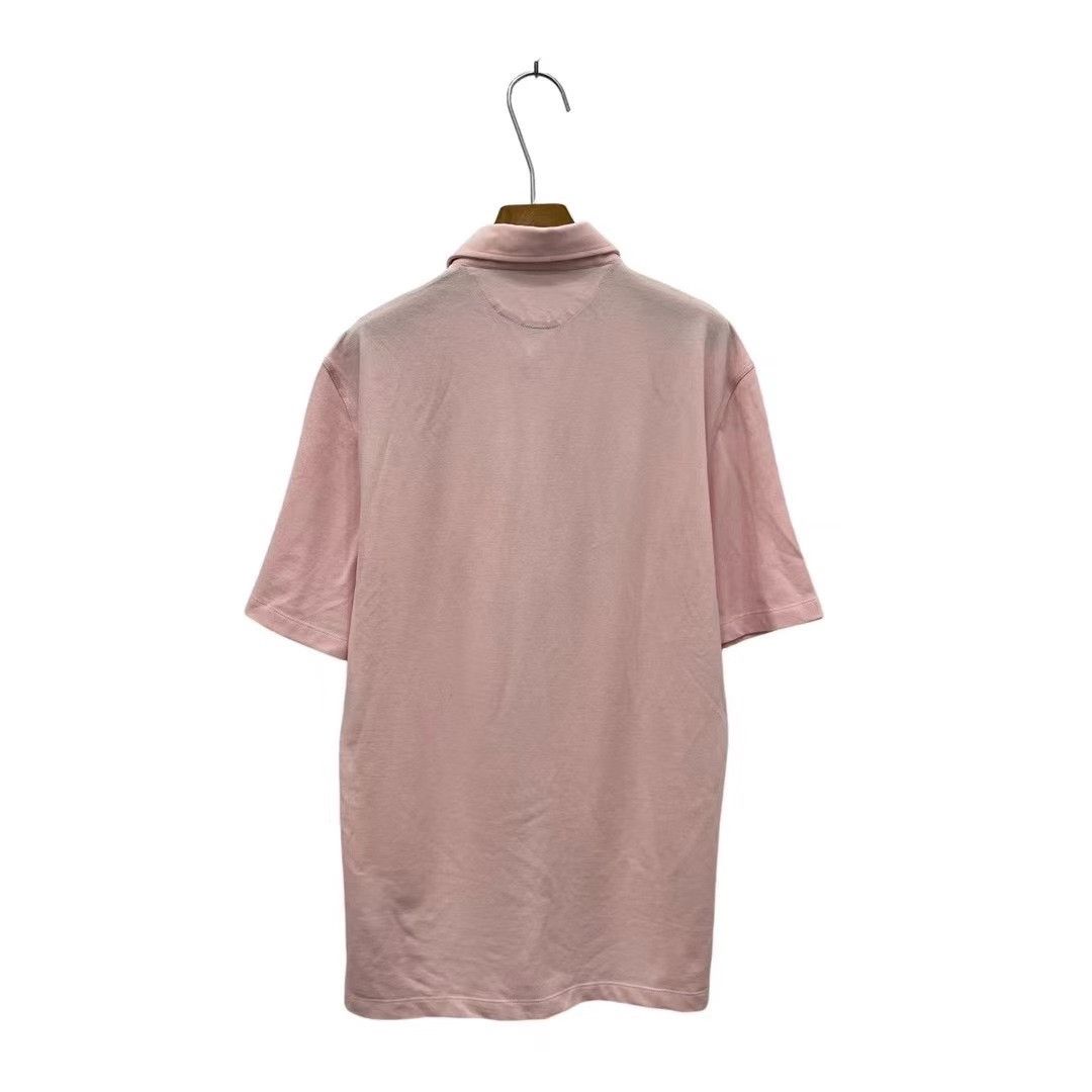 Brunello Cucinelli Brunello Cucinelli Pink Polo Shirt Size US L / EU 52-54 / 3 - 2 Thumbnail
