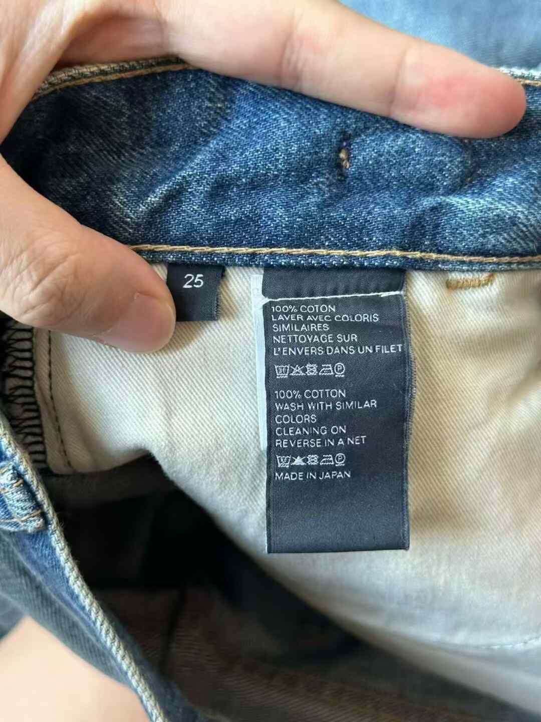 Celine Celine Dylan Triomphe Chain Jeans Size 25" / US 0 / IT 36 - 4 Thumbnail