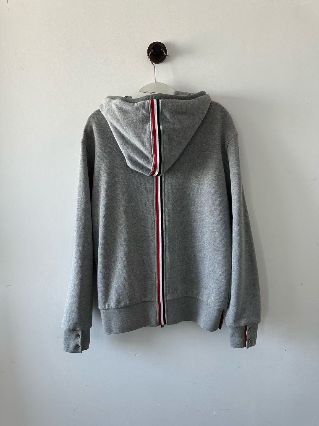 Thom Browne Thom Browne Back Colorful Stripe Zip Jacket Size US S / EU 44-46 / 1 - 2 Thumbnail
