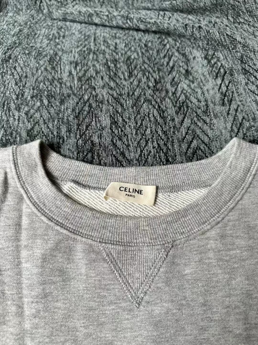Celine Celine Gray 16 Sweatshirt Size S / US 4 / IT 40 - 3 Thumbnail