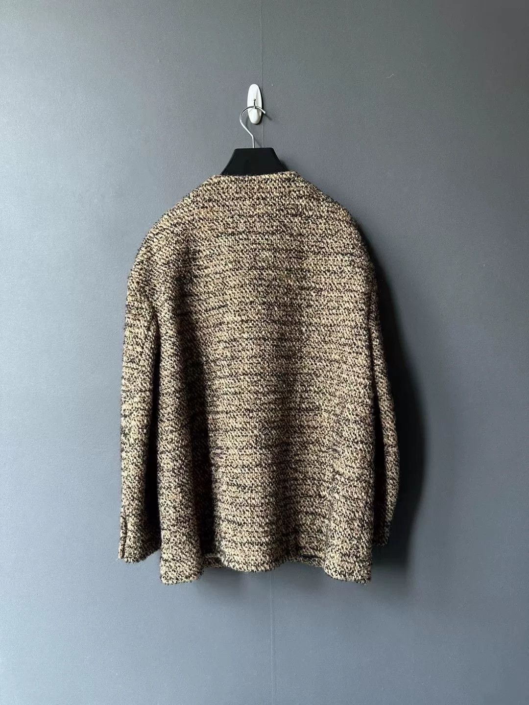 Celine Celine Tweed Cardigan Coat Size S / US 4 / IT 40 - 2 Thumbnail