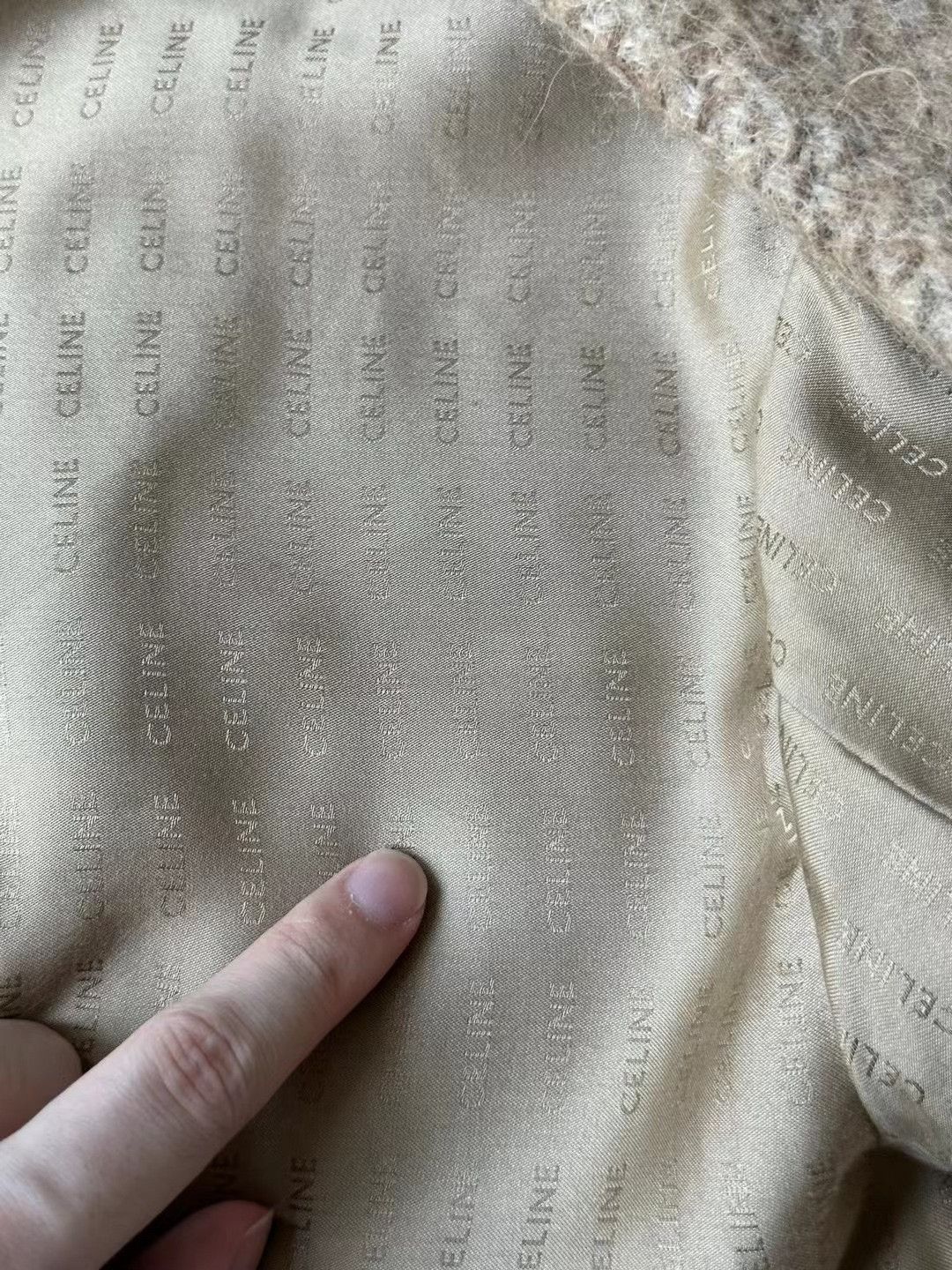 Celine Celine Beige Gold Button Cardigan Coat Size S / US 4 / IT 40 - 6 Thumbnail