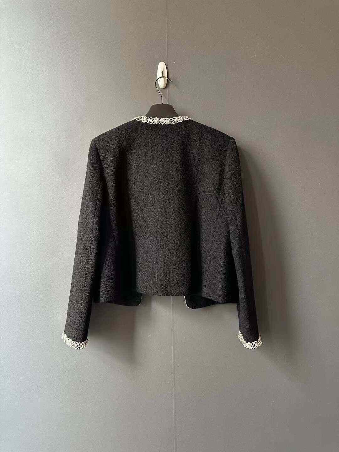 Celine Celine 2023 Runway Diamond Tweed Coat Size S / US 4 / IT 40 - 2 Thumbnail