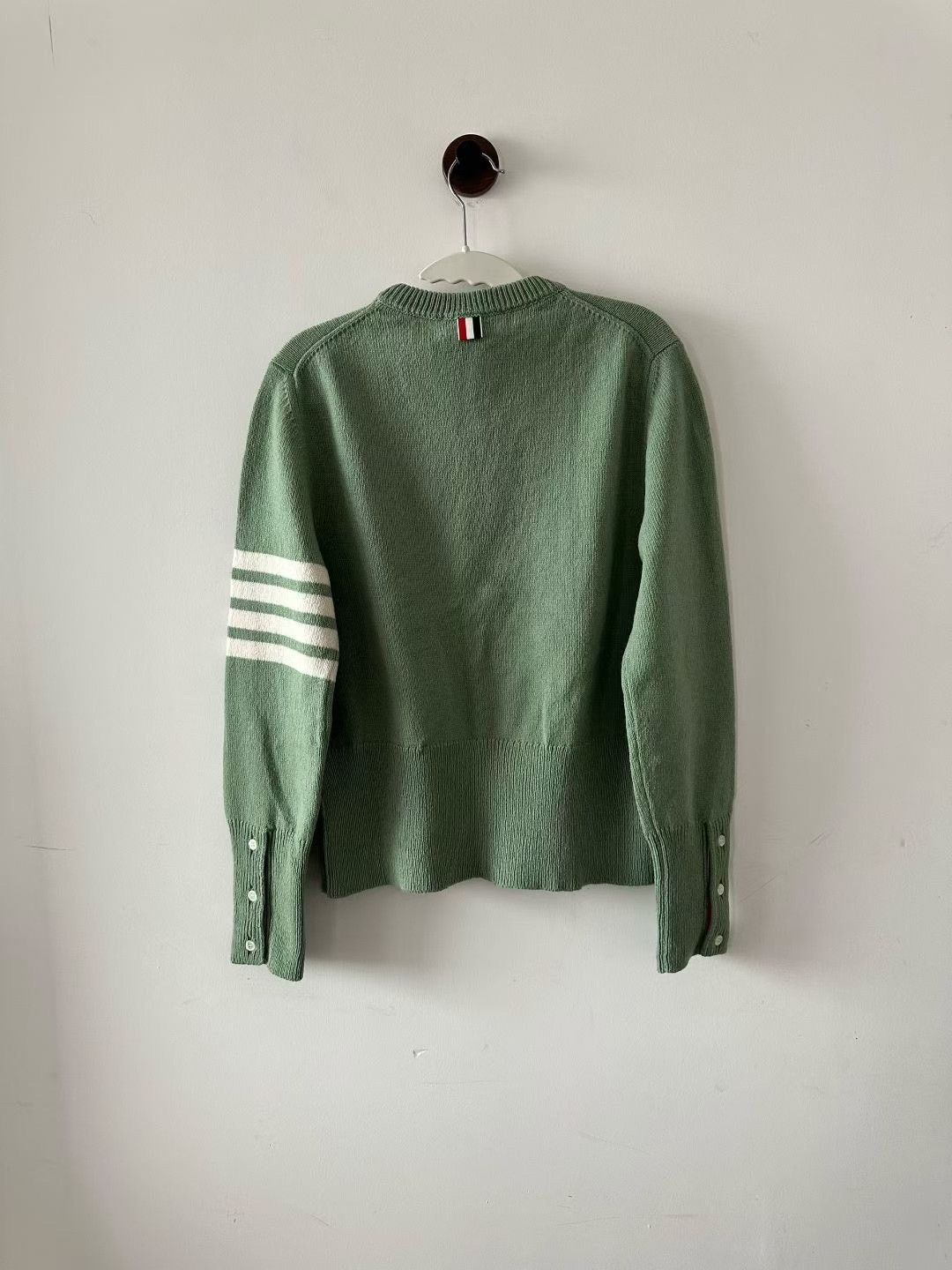 Thom Browne Thom Browne Green Wool Sweater Size US S / EU 44-46 / 1 - 2 Thumbnail