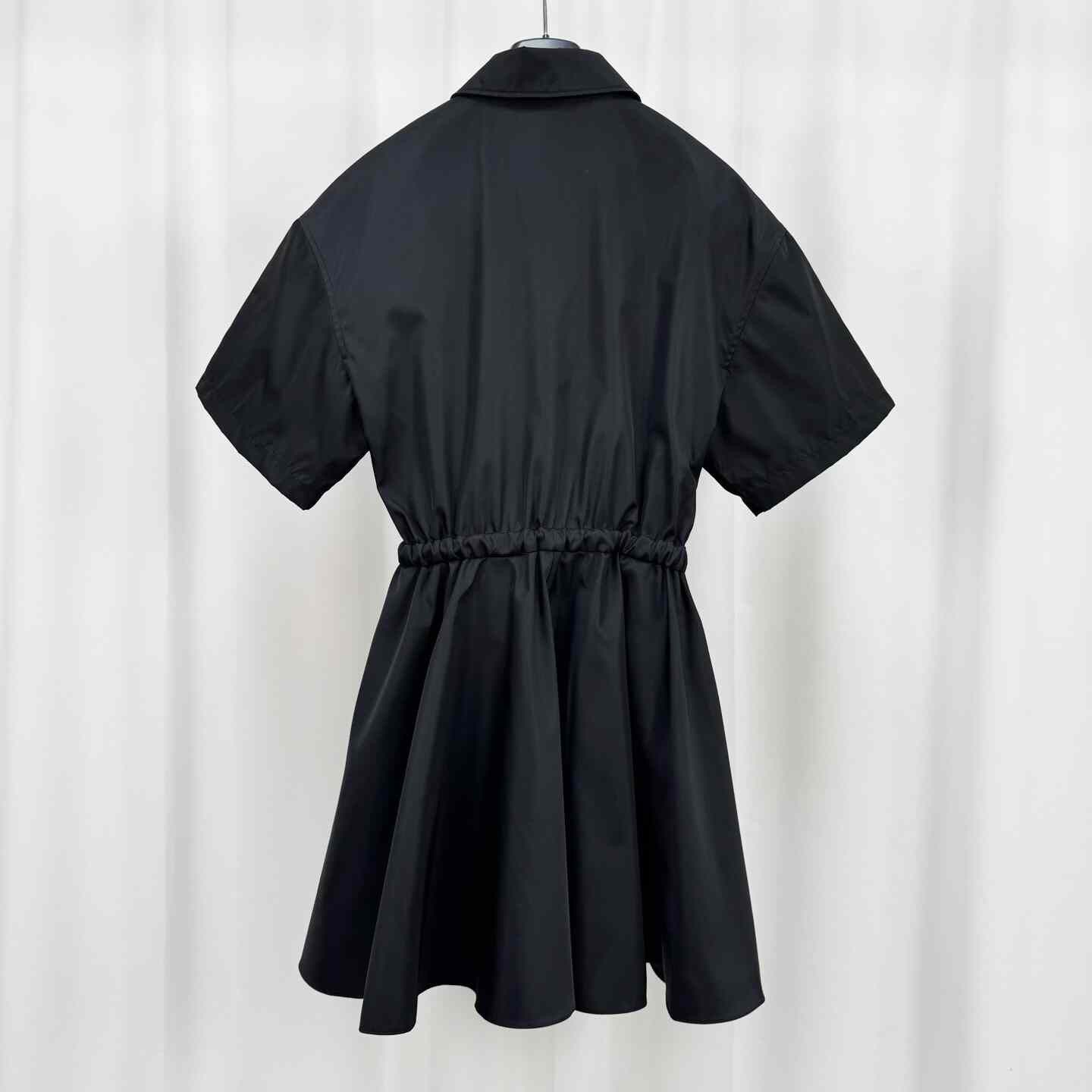 Prada Prada 24SS Nylon Triangle Logo Waist-Tie Dress Size S / US 4 / IT 40 - 2 Thumbnail