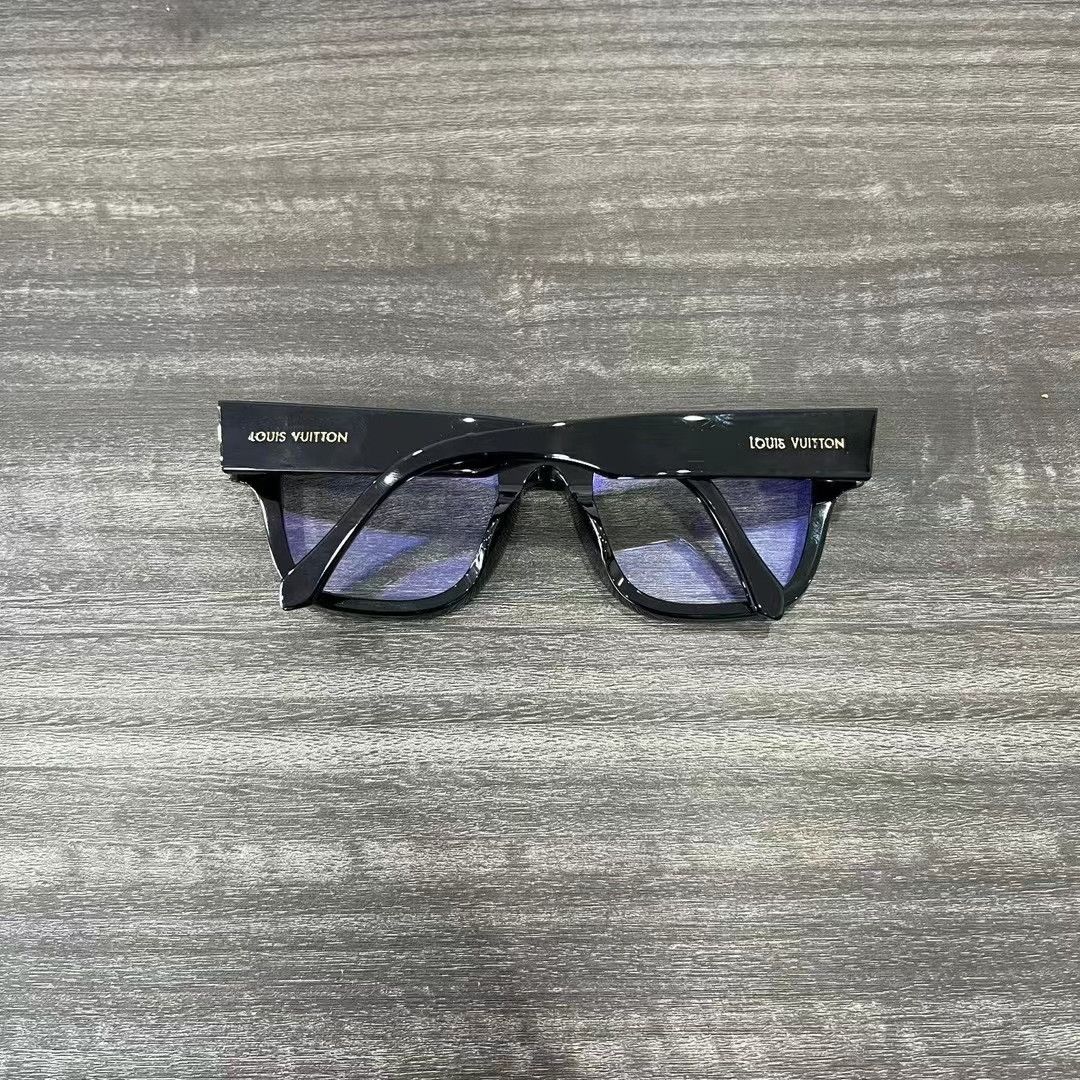 Louis Vuitton Louis Vuitton Side Logo Black Frame Glasses Size ONE SIZE - 3 Thumbnail
