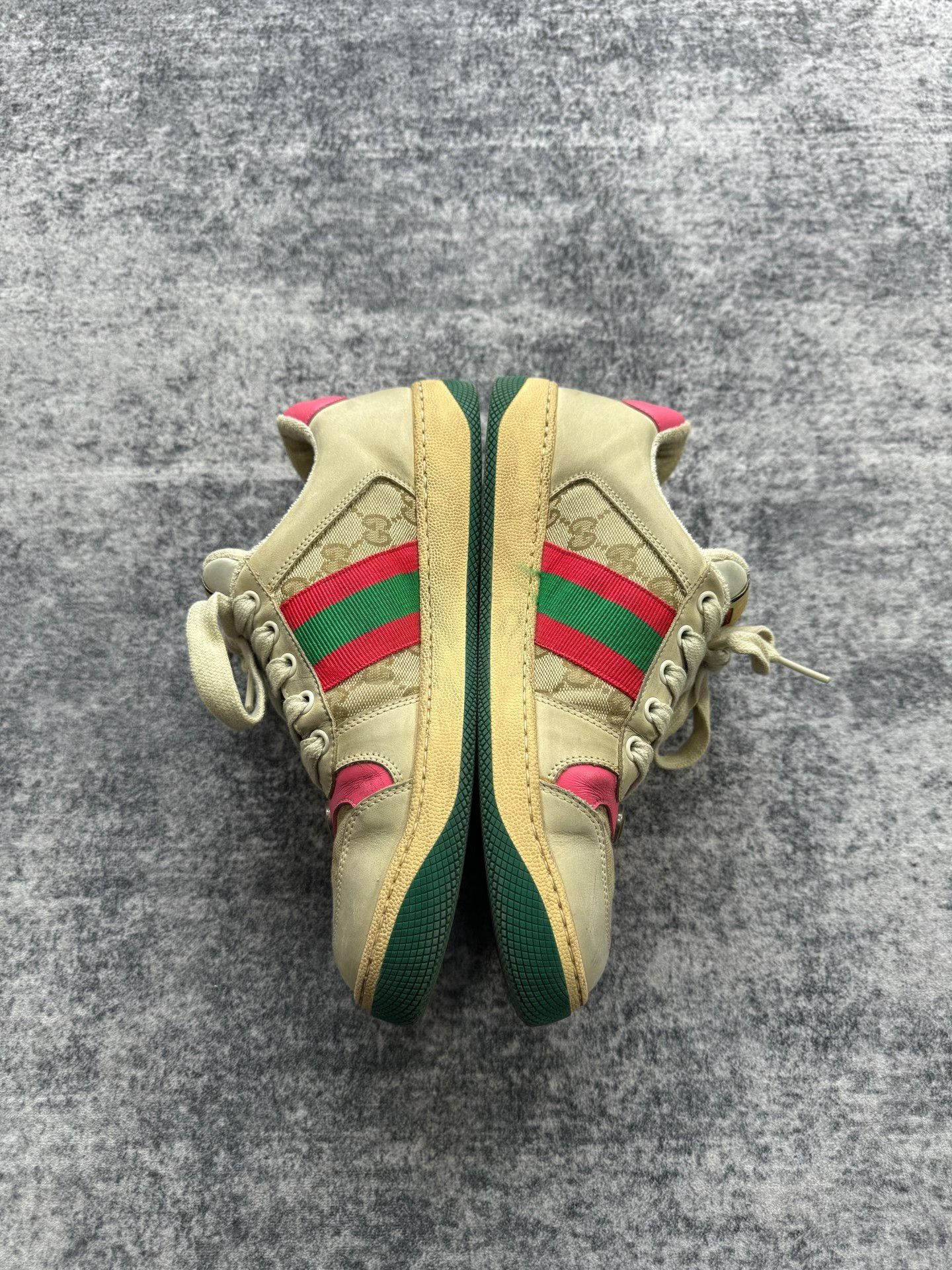 Gucci Gucci Pink Dirty Shoes Size US 7 / IT 37 - 4 Thumbnail