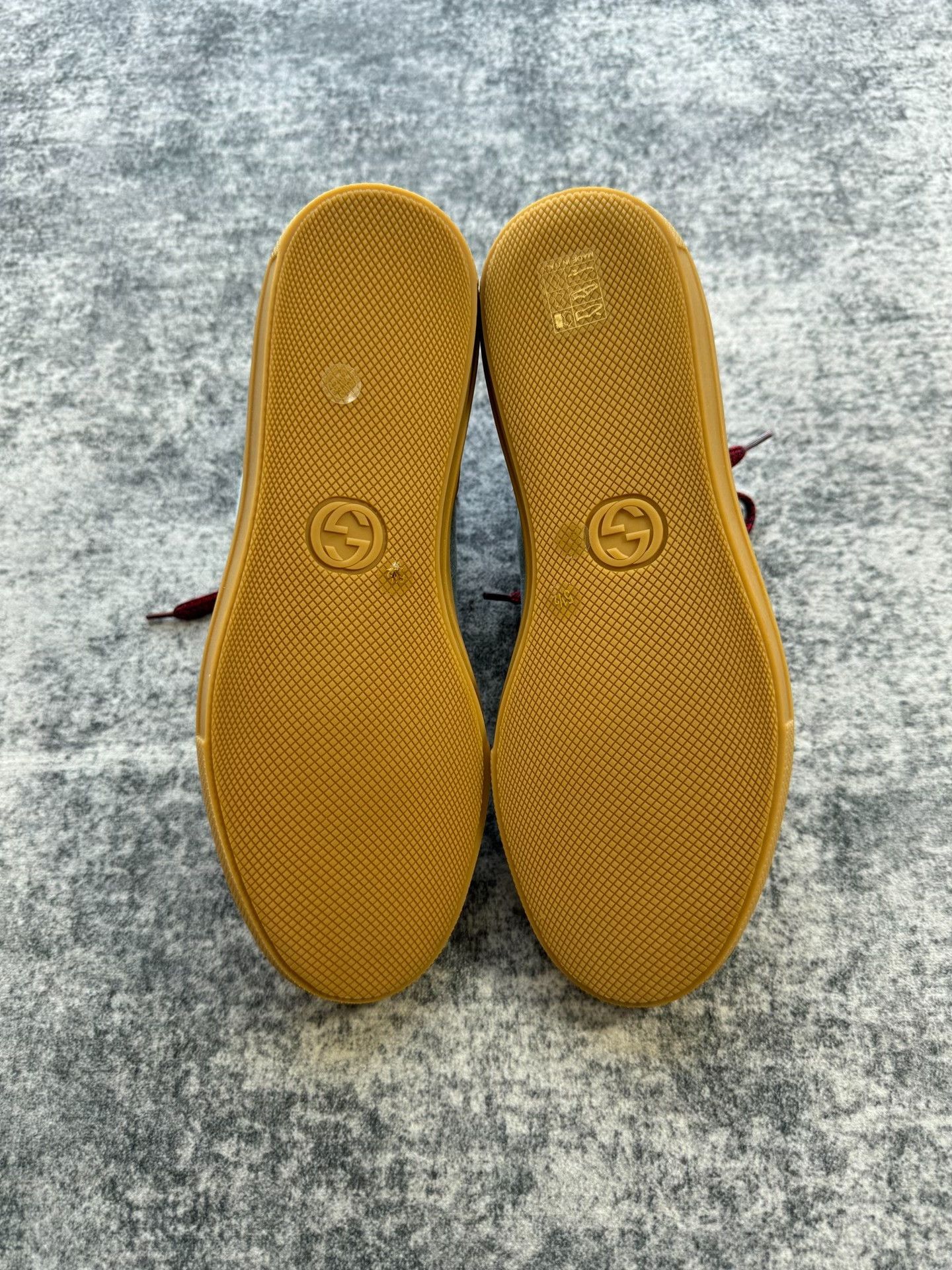 Gucci Gucci Rainbow High-Top Canvas Shoes Size US 6.5 / EU 39-40 - 8 Thumbnail