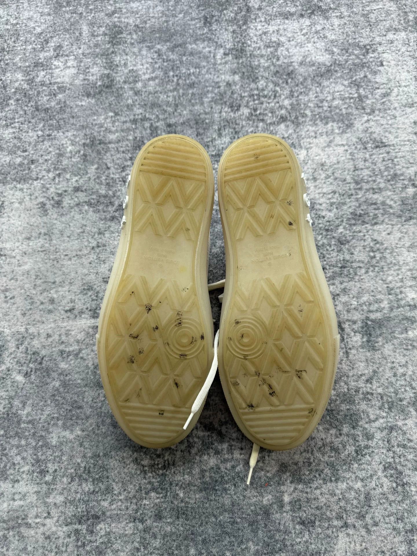Louis Vuitton Louis Vuitton Ollie Checker Denim Sneakers Size US 10 / EU 43 - 7 Thumbnail