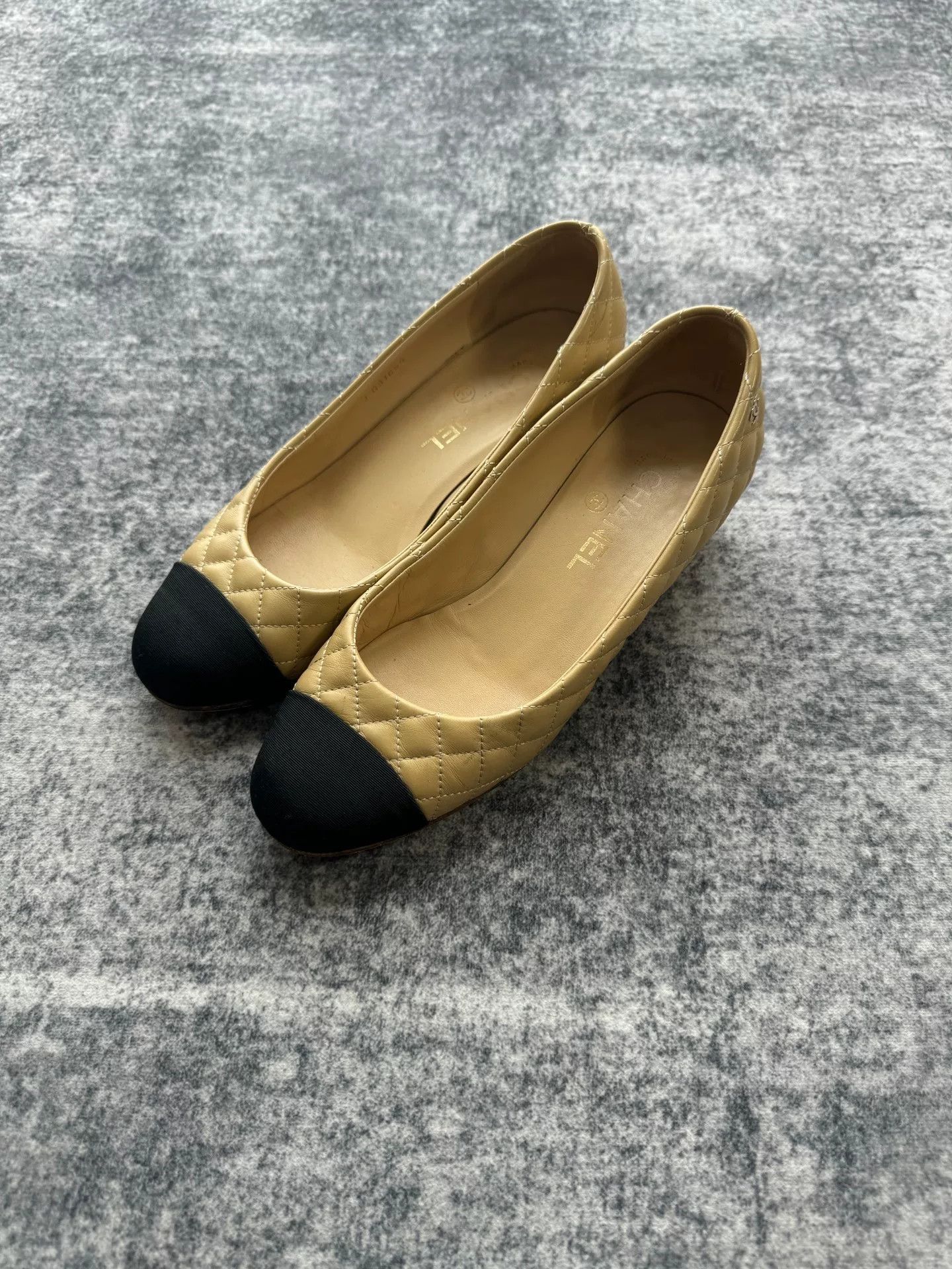 Chanel Chanel Nude Spliced High Heels Size US 6.5 / IT 36.5 - 2 Thumbnail
