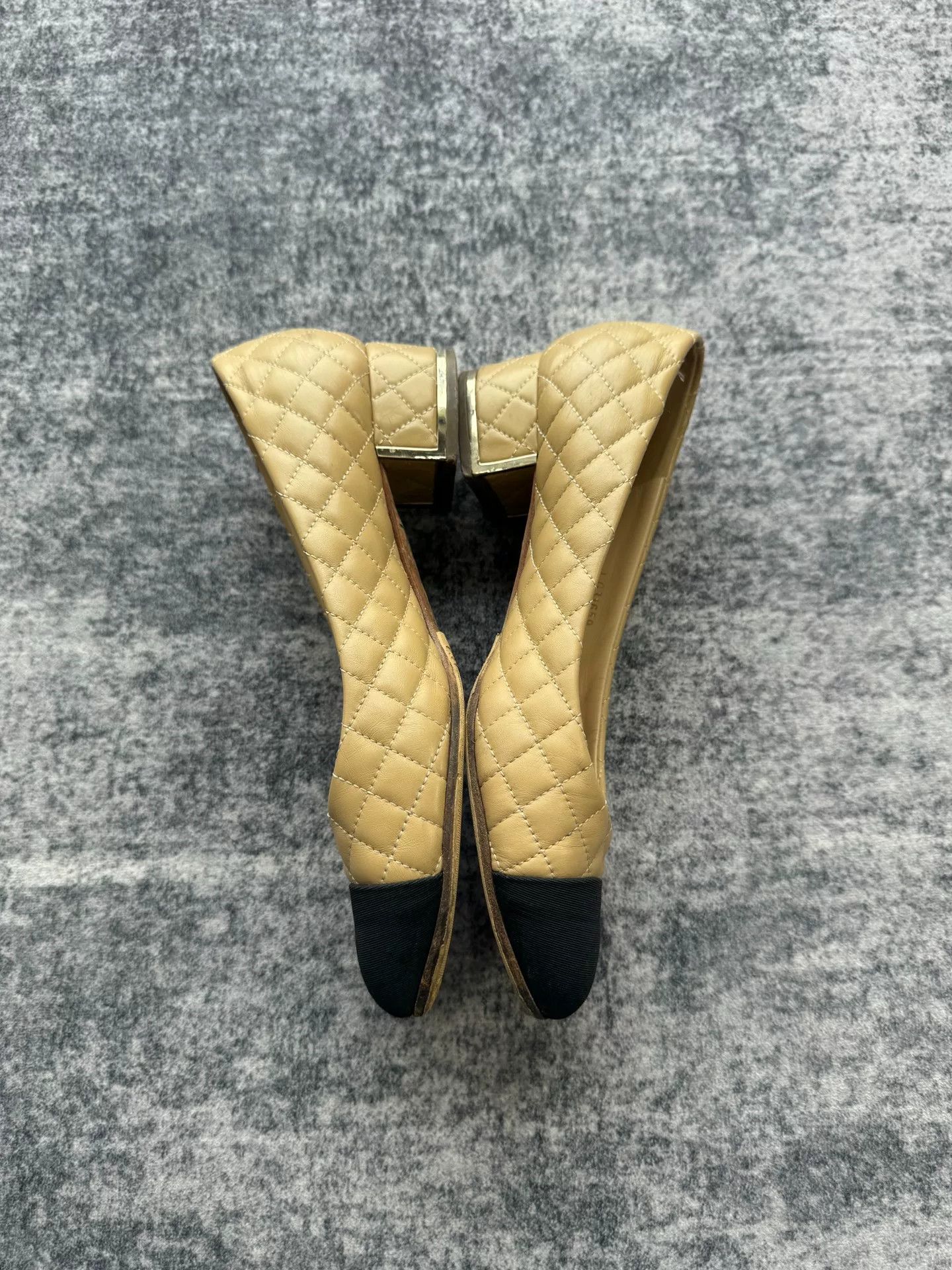 Chanel Chanel Nude Spliced High Heels Size US 6.5 / IT 36.5 - 4 Thumbnail