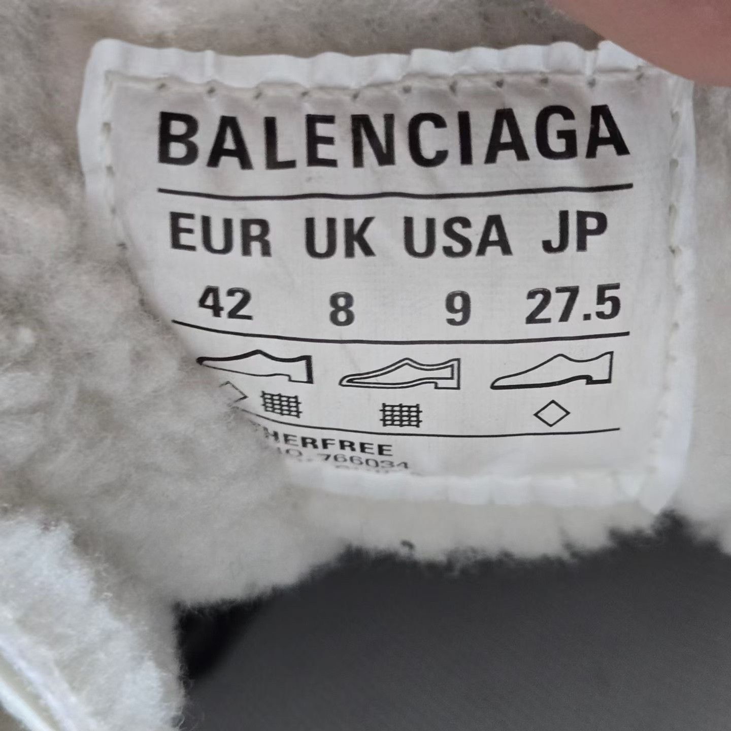 Balenciaga Balenciaga 3XL Ski Crampon Chain Fleece Dad Shoes Size US 9 / EU 42 - 8 Thumbnail