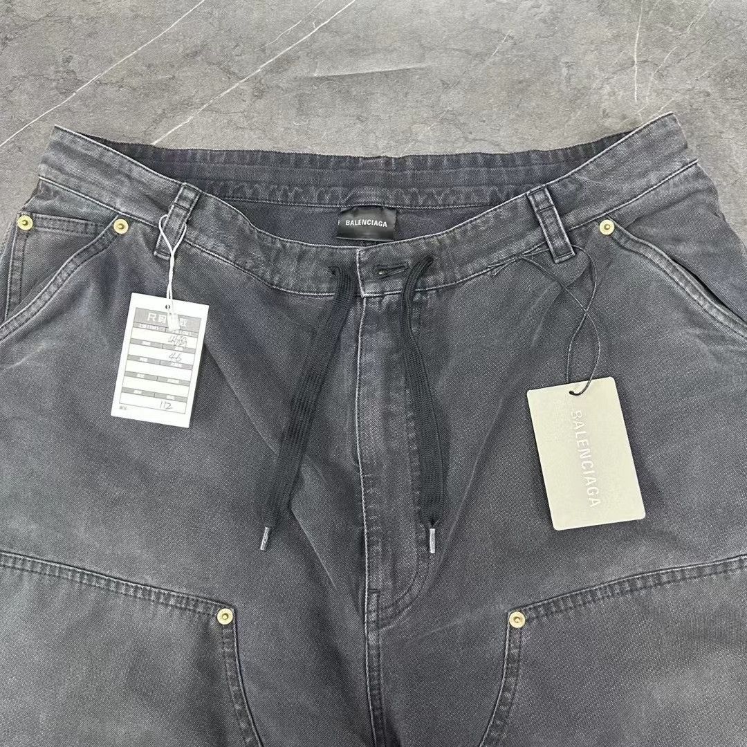 Balenciaga Balenciaga 24FW Distressed Lumberjack Pants Size US 30 / EU 46 - 3 Thumbnail