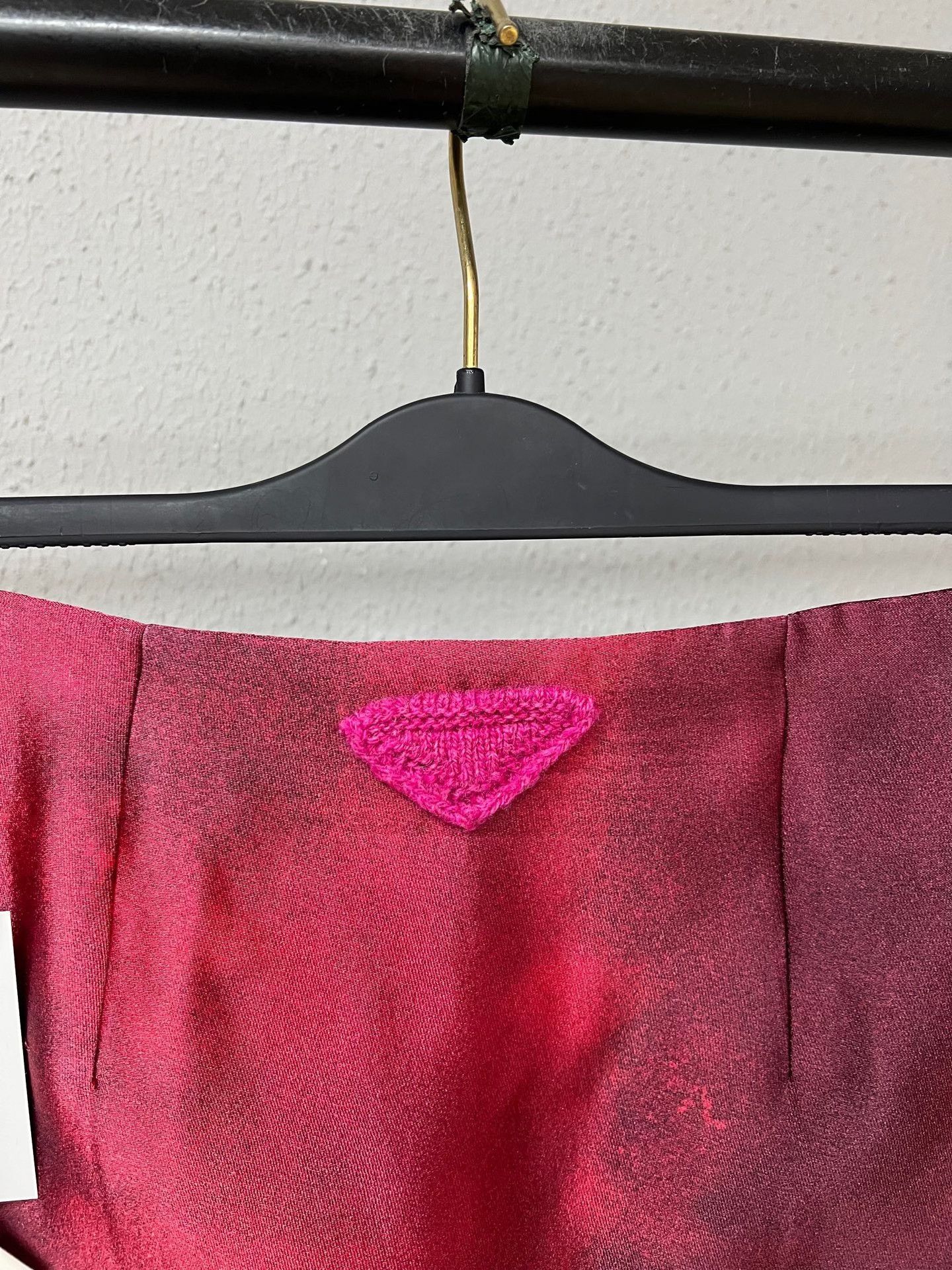 Prada Prada Runway Red Origami Skirt Size 38" / US 16 / IT 52 - 3 Thumbnail