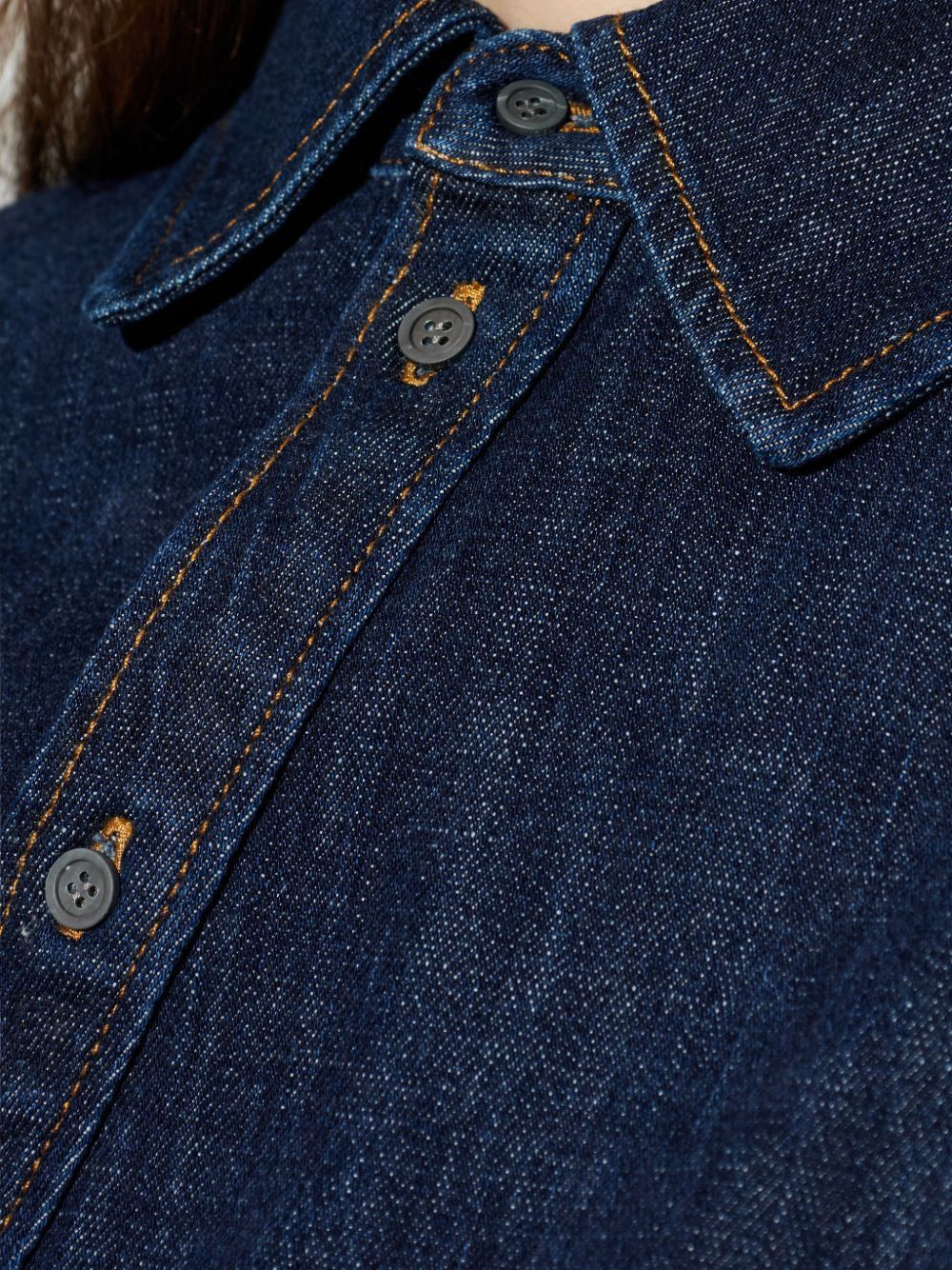 Loewe DRAPED DENIM SHIRT Size XS / US 0-2 / IT 36-38 - 2 Thumbnail