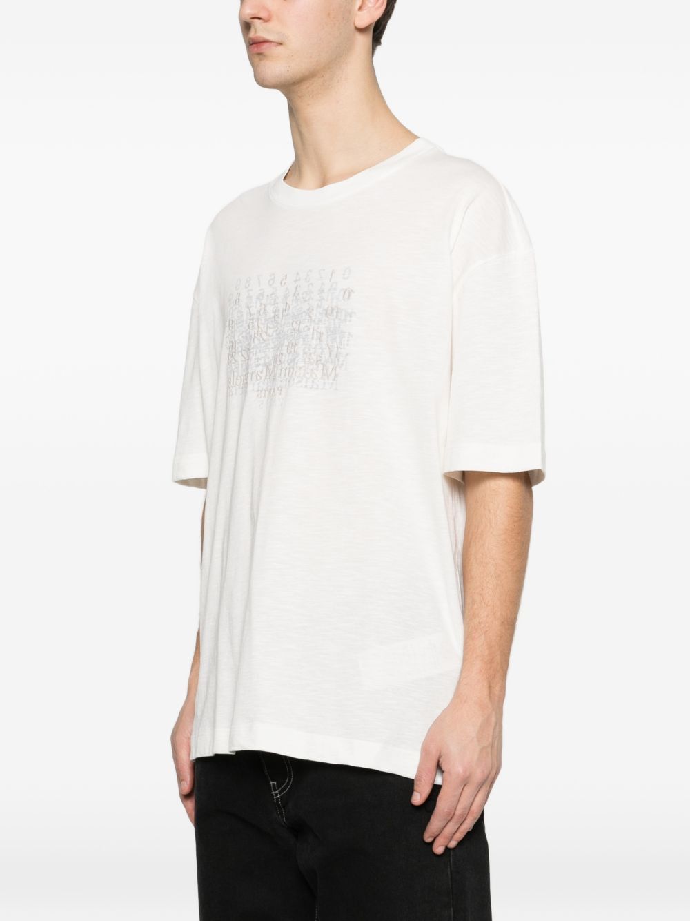 Maison Margiela LOGO COTTON T-SHIRT Size US L / EU 52-54 / 3 - 5 Thumbnail