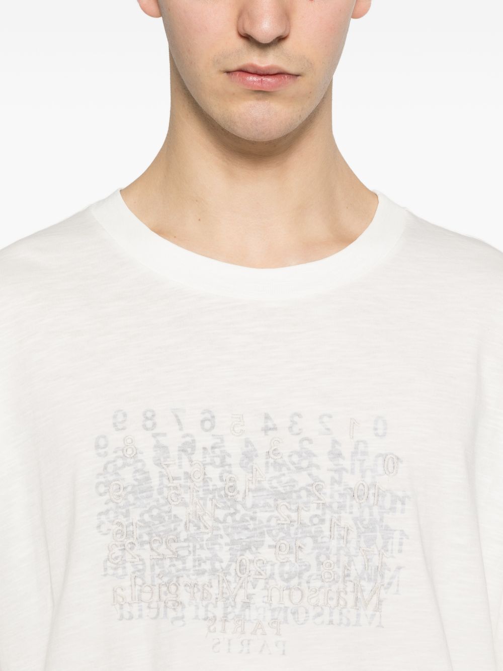 Maison Margiela LOGO COTTON T-SHIRT Size US S / EU 44-46 / 1 - 4 Thumbnail