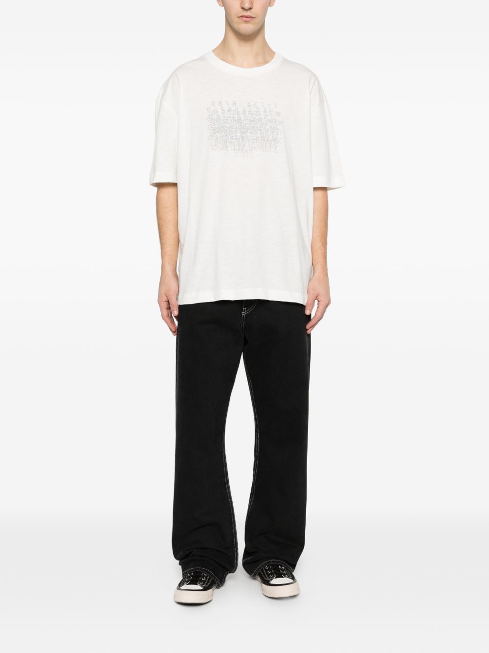 Maison Margiela LOGO COTTON T-SHIRT Size US S / EU 44-46 / 1 - 3 Thumbnail