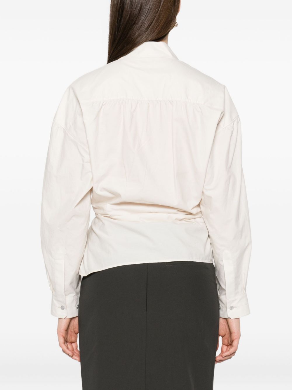 Lemaire COTTON AND SILK SHIRT Size XS / US 0-2 / IT 36-38 - 3 Thumbnail