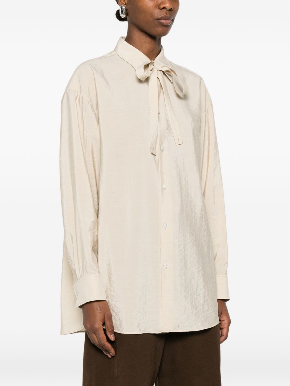 Lemaire SILK SHIRT Size XS / US 0-2 / IT 36-38 - 3 Thumbnail