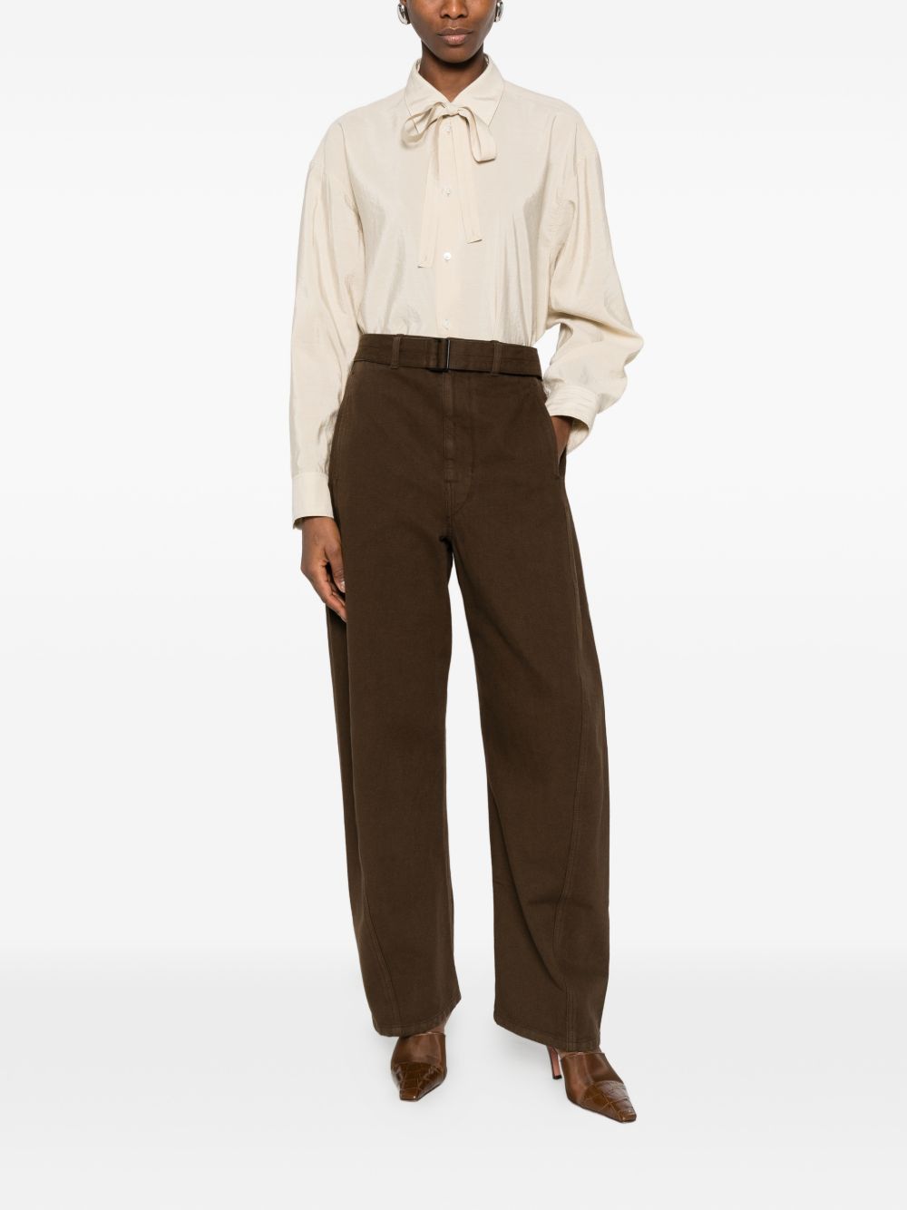 Lemaire SILK SHIRT Size XS / US 0-2 / IT 36-38 - 4 Thumbnail