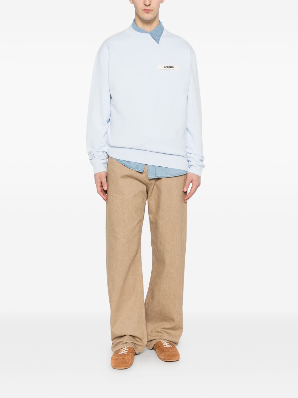 Jacquemus LE SWEATSHIRT GROS GRAIN Size US L / EU 52-54 / 3 - 3 Thumbnail