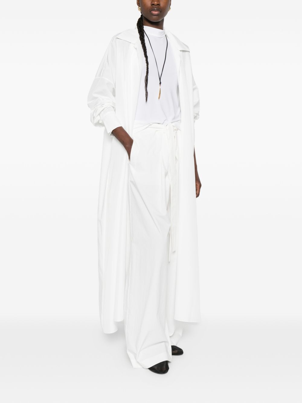 Norma Kamali OVERSIZED SHIRT DRESS Size M / US 6-8 / IT 42-44 - 3 Thumbnail