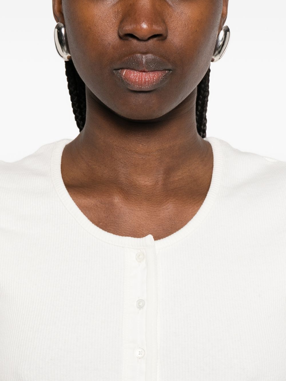 Lemaire COTTON AND LINEN T-SHIRT Size M / US 6-8 / IT 42-44 - 2 Thumbnail