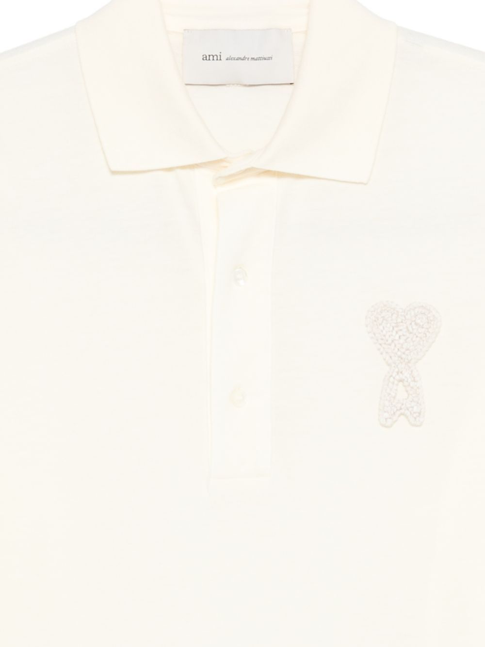AMI AMI DE COUER COTTON POLO SHIRT Size S / US 4 / IT 40 - 3 Thumbnail
