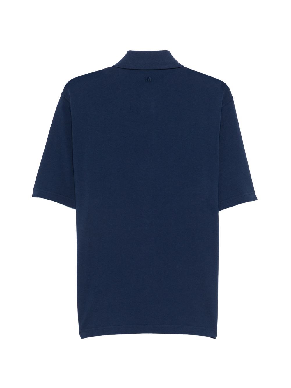 AMI AMI DE COUER COTTON POLO SHIRT Size L / US 10 / IT 46 - 3 Thumbnail